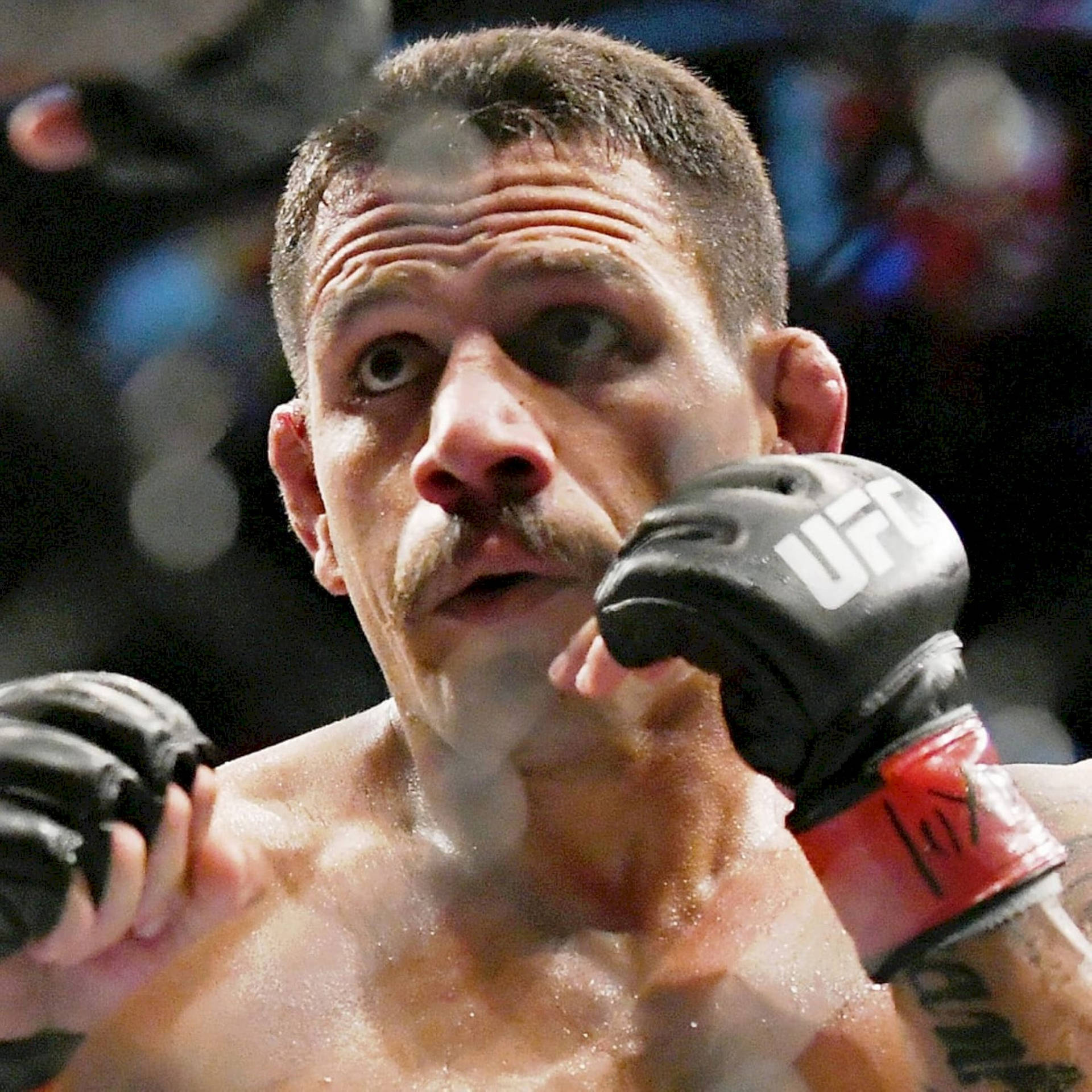 Rafael Dos Anjos - Focused And Ready For The Battle Background