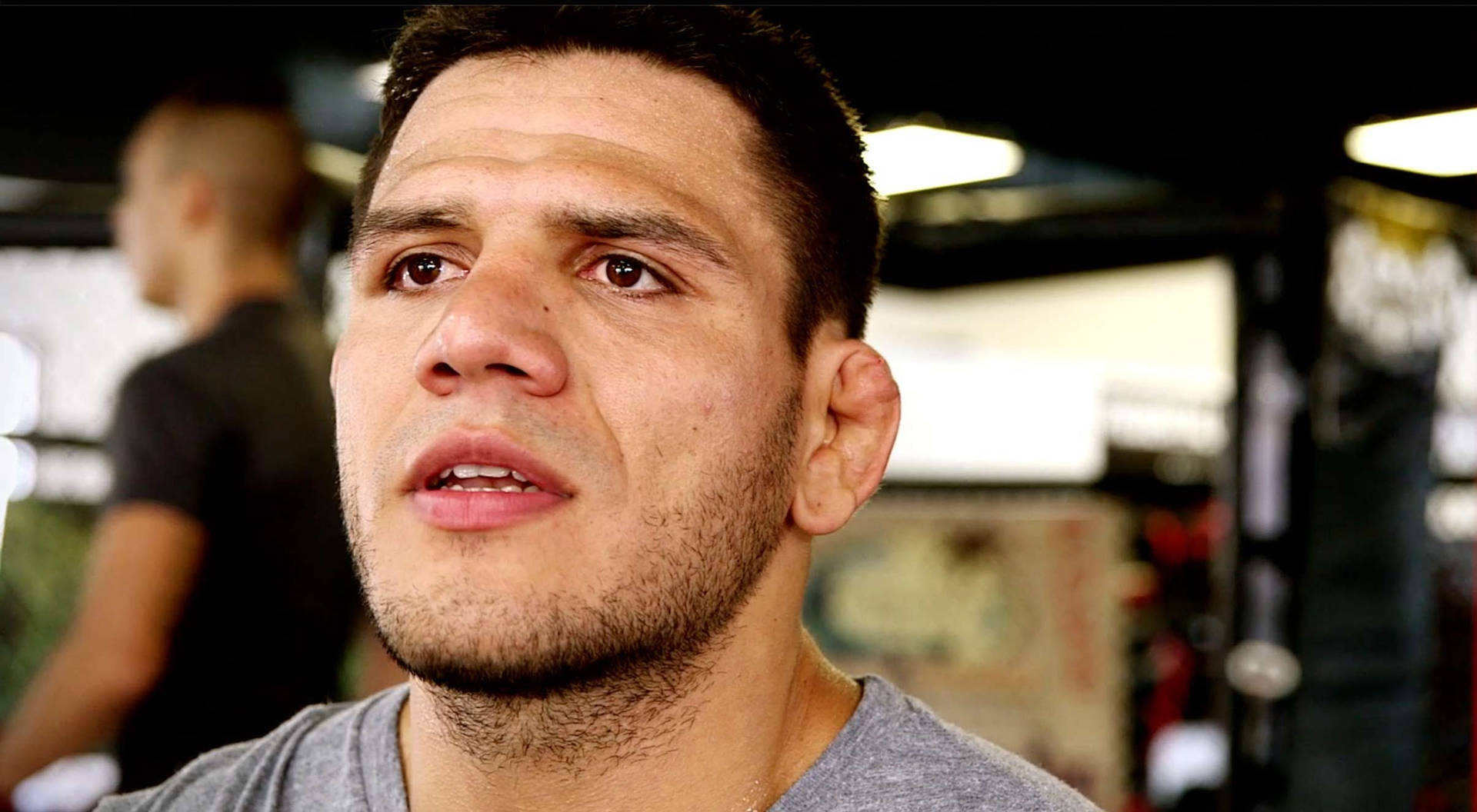 Rafael Dos Anjos Outside The Ring Background