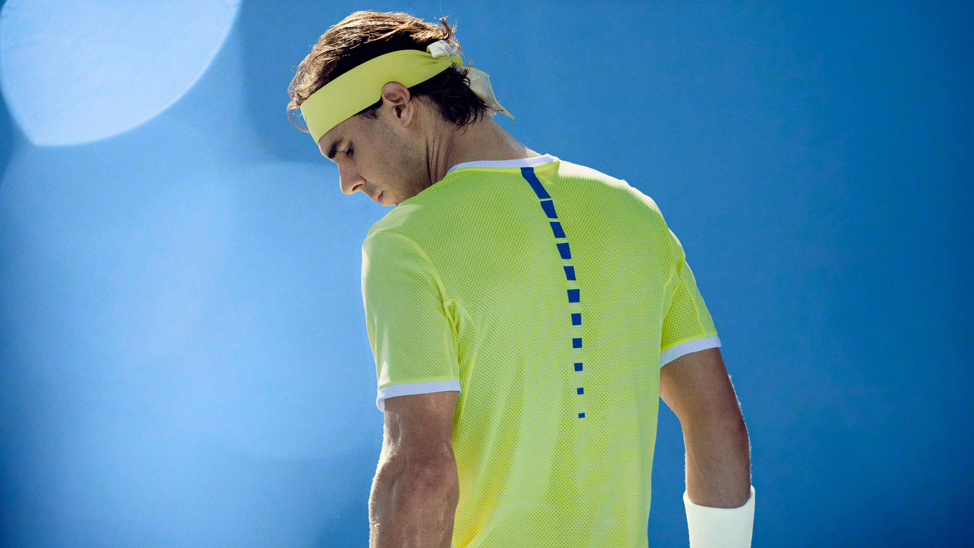 Rafael Nadal Back View Shot