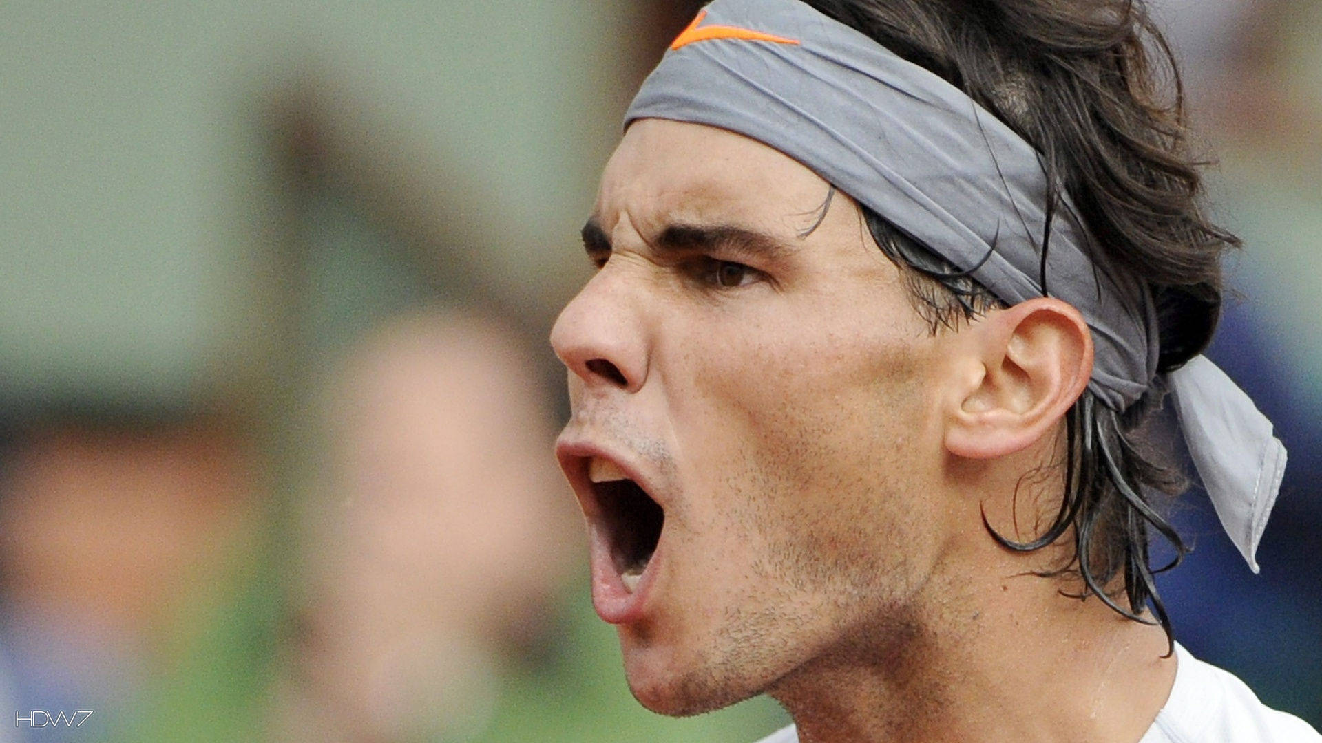 Rafael Nadal Fired-up Expression