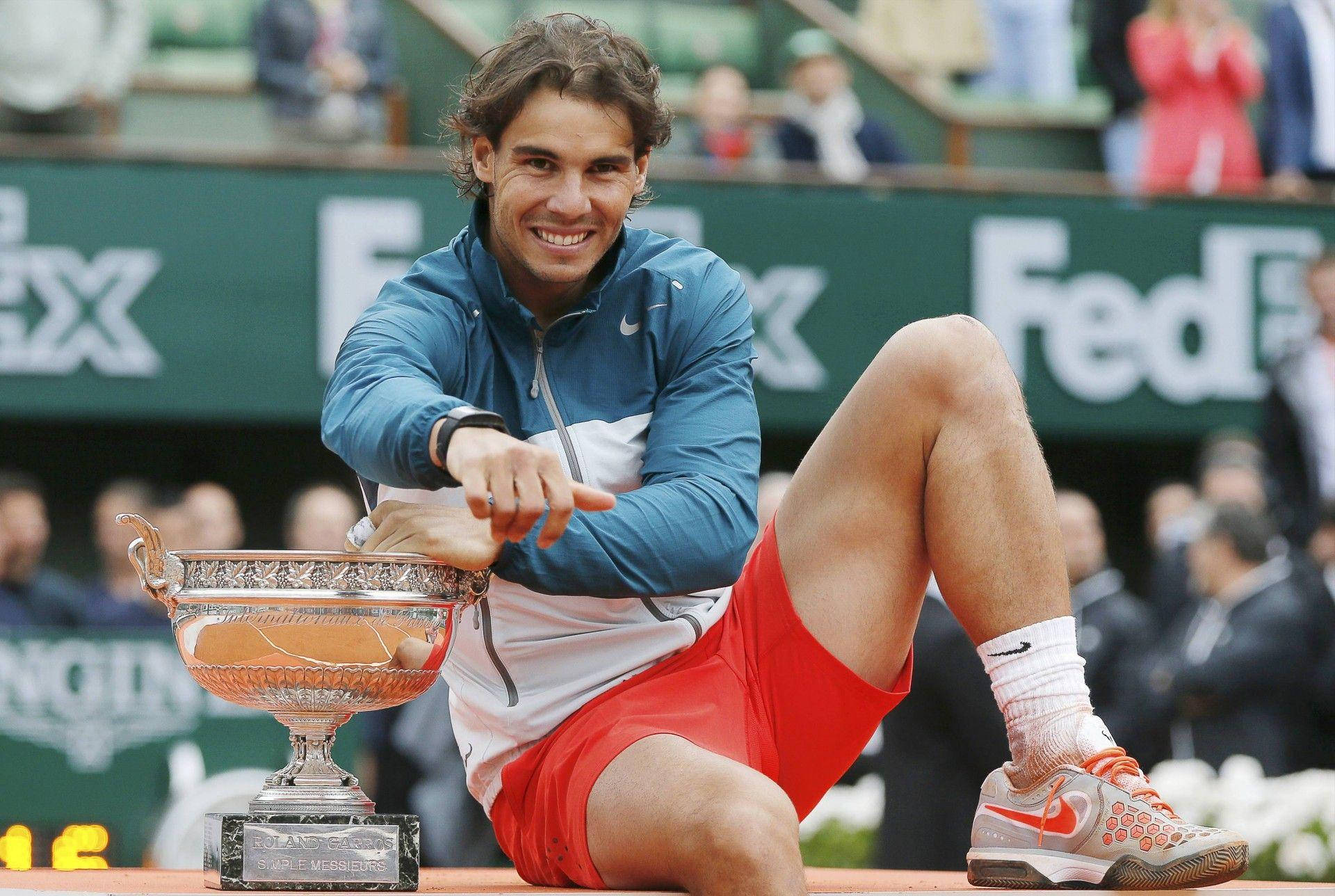 Rafael Nadal French Open Tennis Champion Background