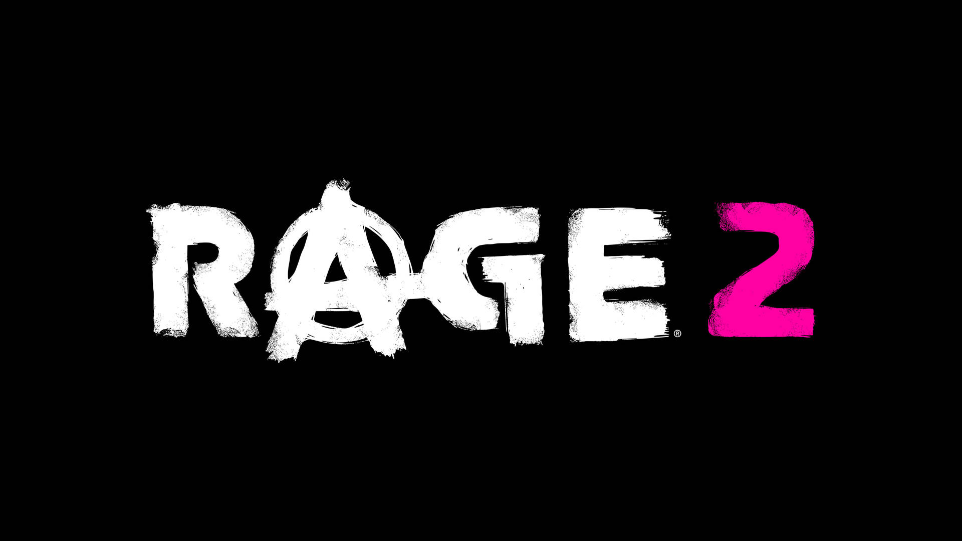Rage Minimalist Game Title Background