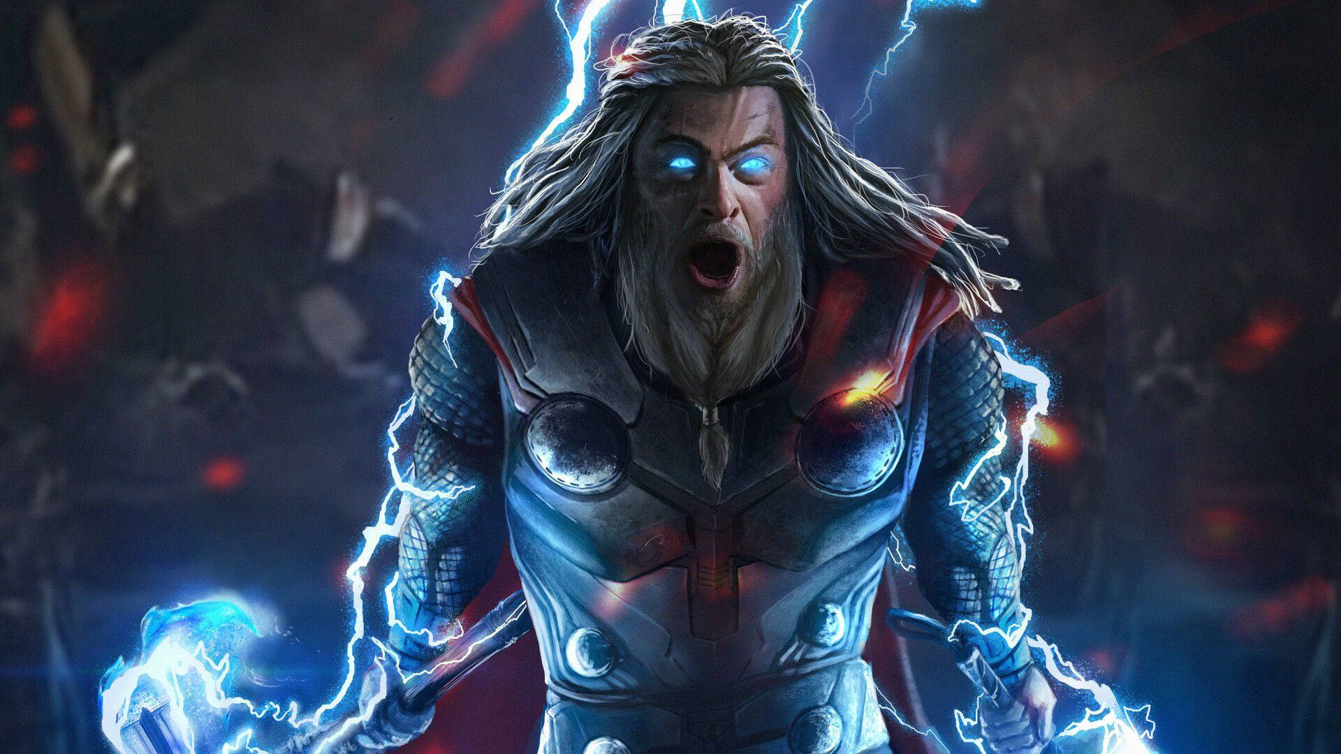 Raging Powerful Thor Stormbreaker