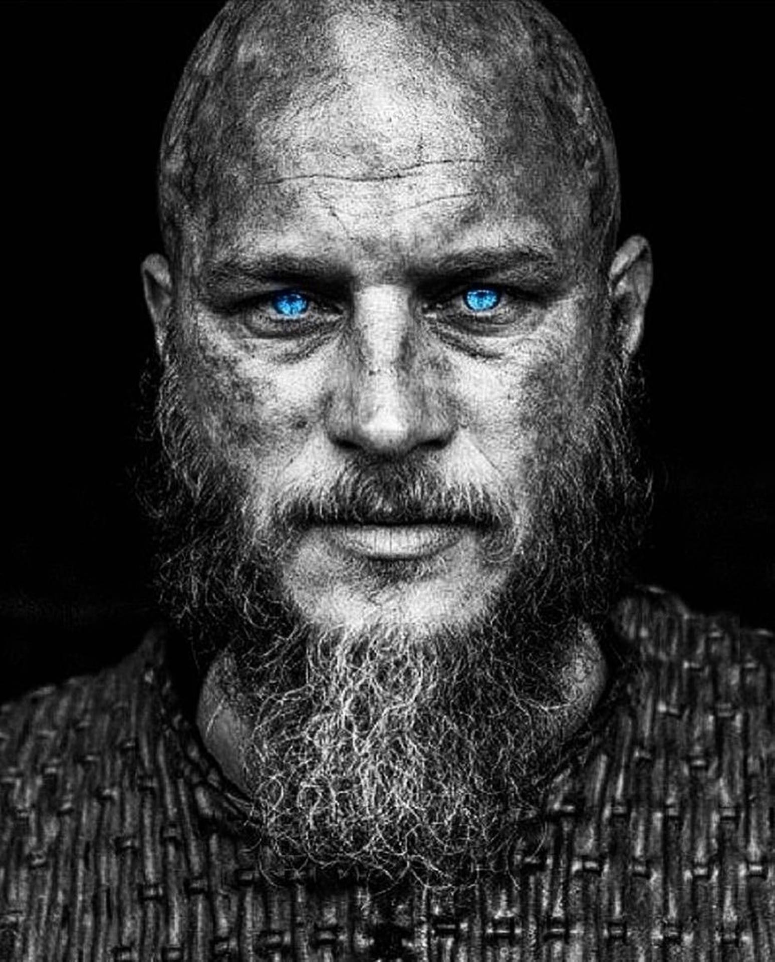 Ragnar Lothbrok 4k Vikings Blue Eyes