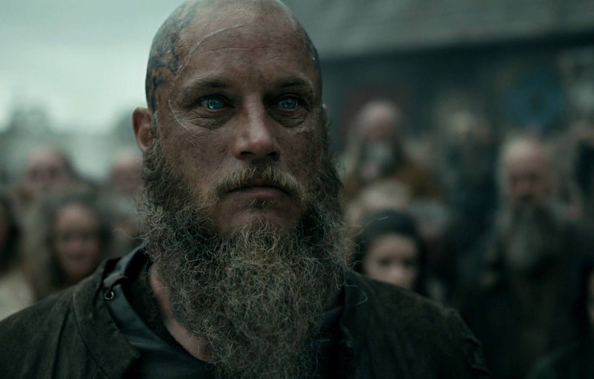 Ragnar Lothbrok 4k Vikings Shaved Head