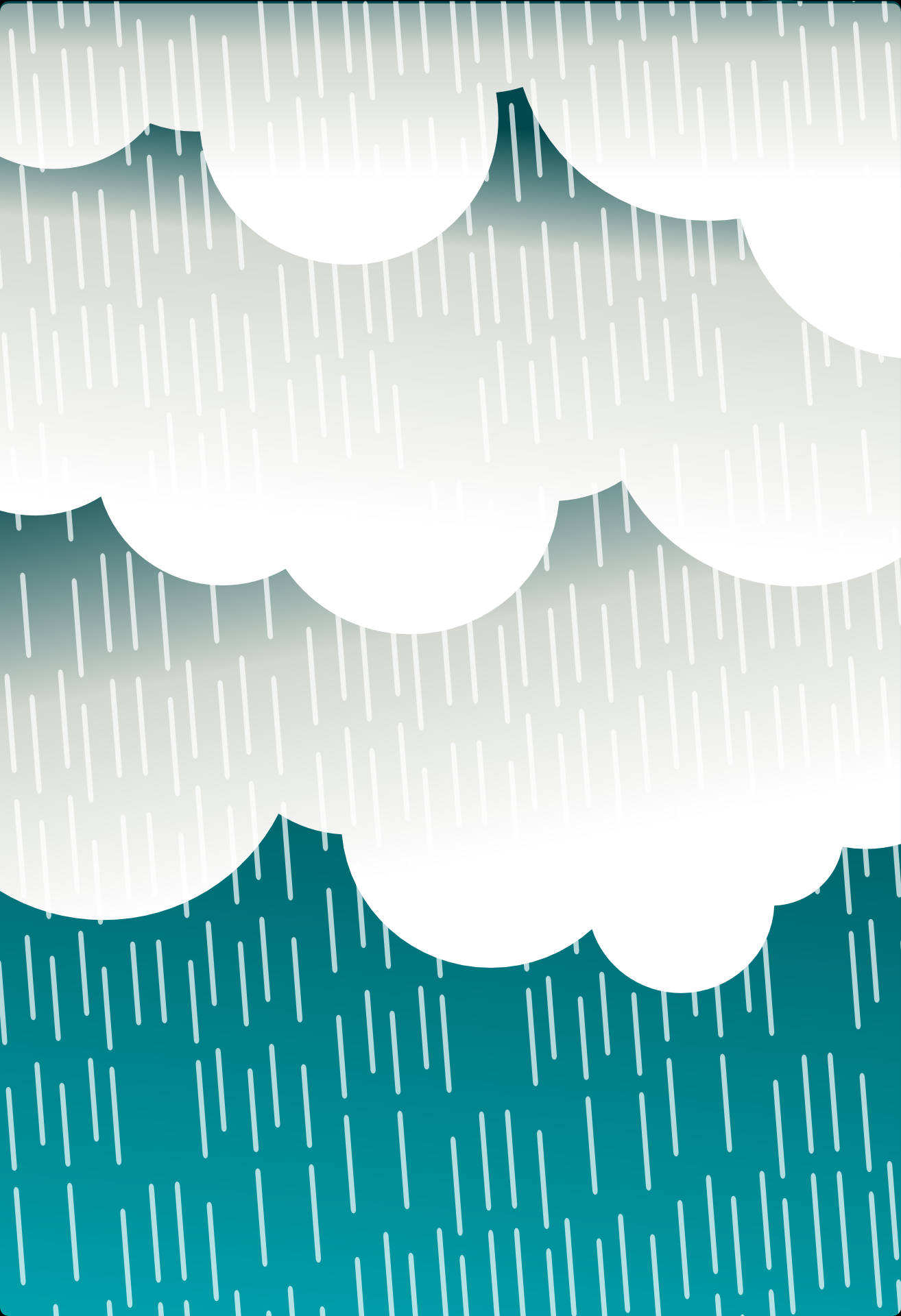 Rain Cloud Vector Top Iphone Background