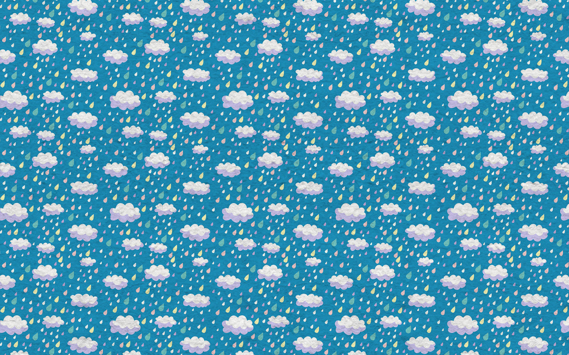 Rain Clouds Pattern Background