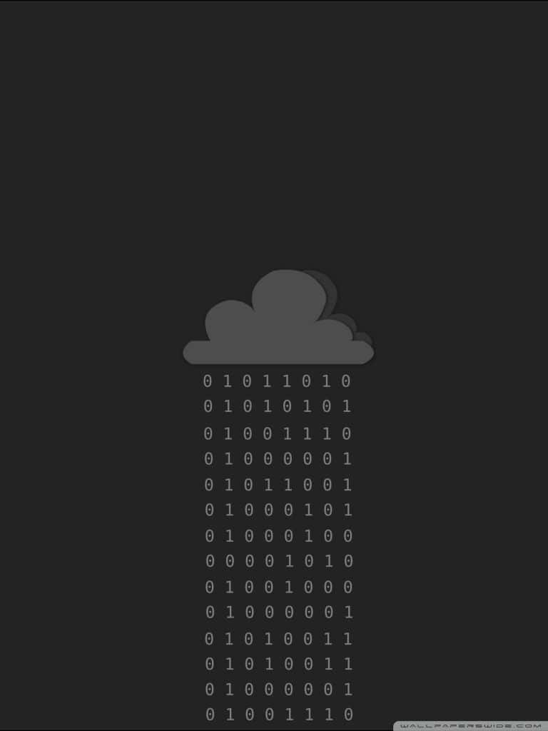 Rain Code Iphone Background