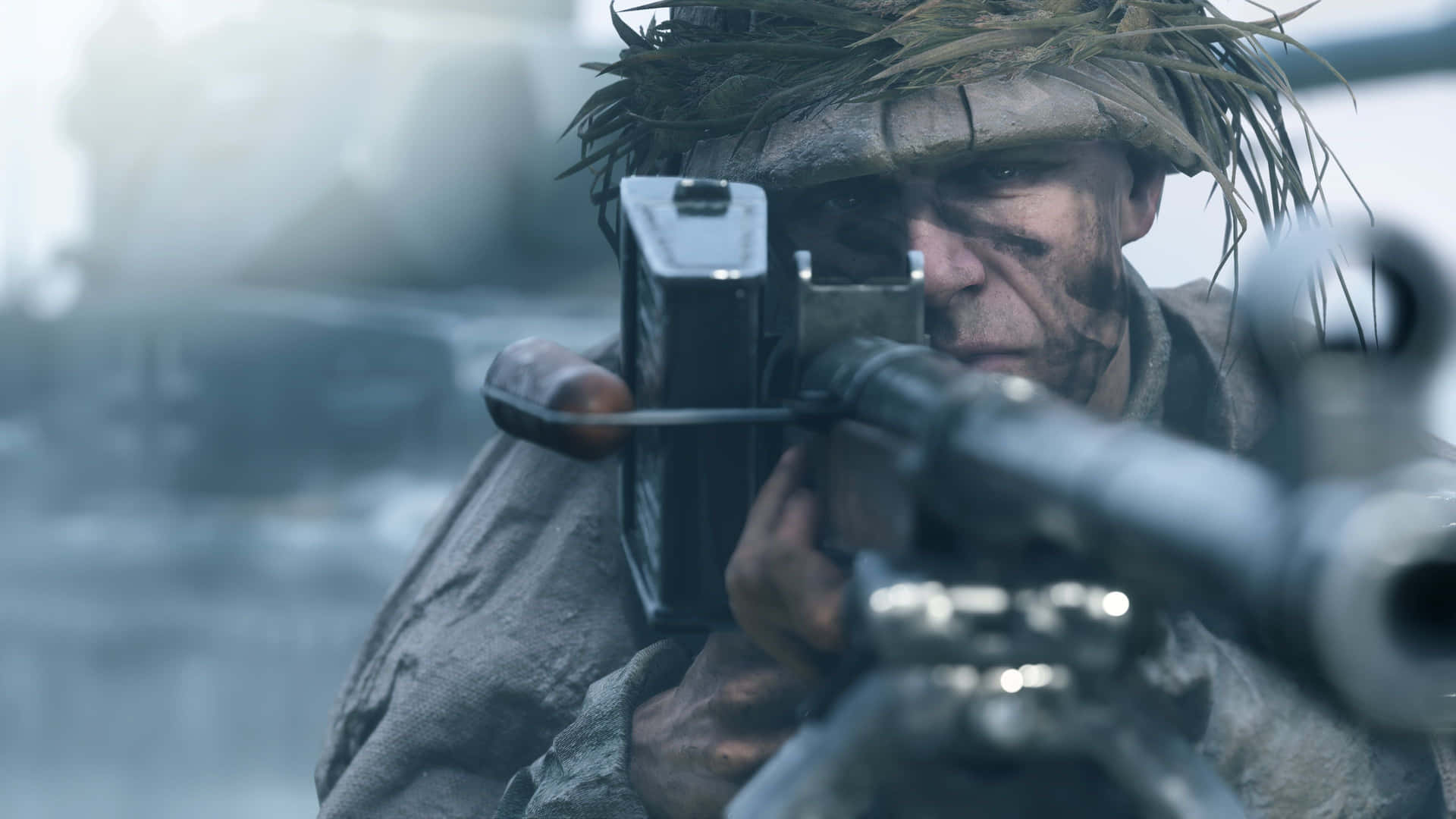 “rain Or Shine, Battlefield 4k Is Always Ready For The Fight” Background
