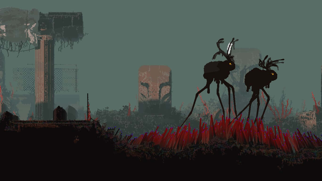 Rain World_ Creatures_in_ Dystopia Background