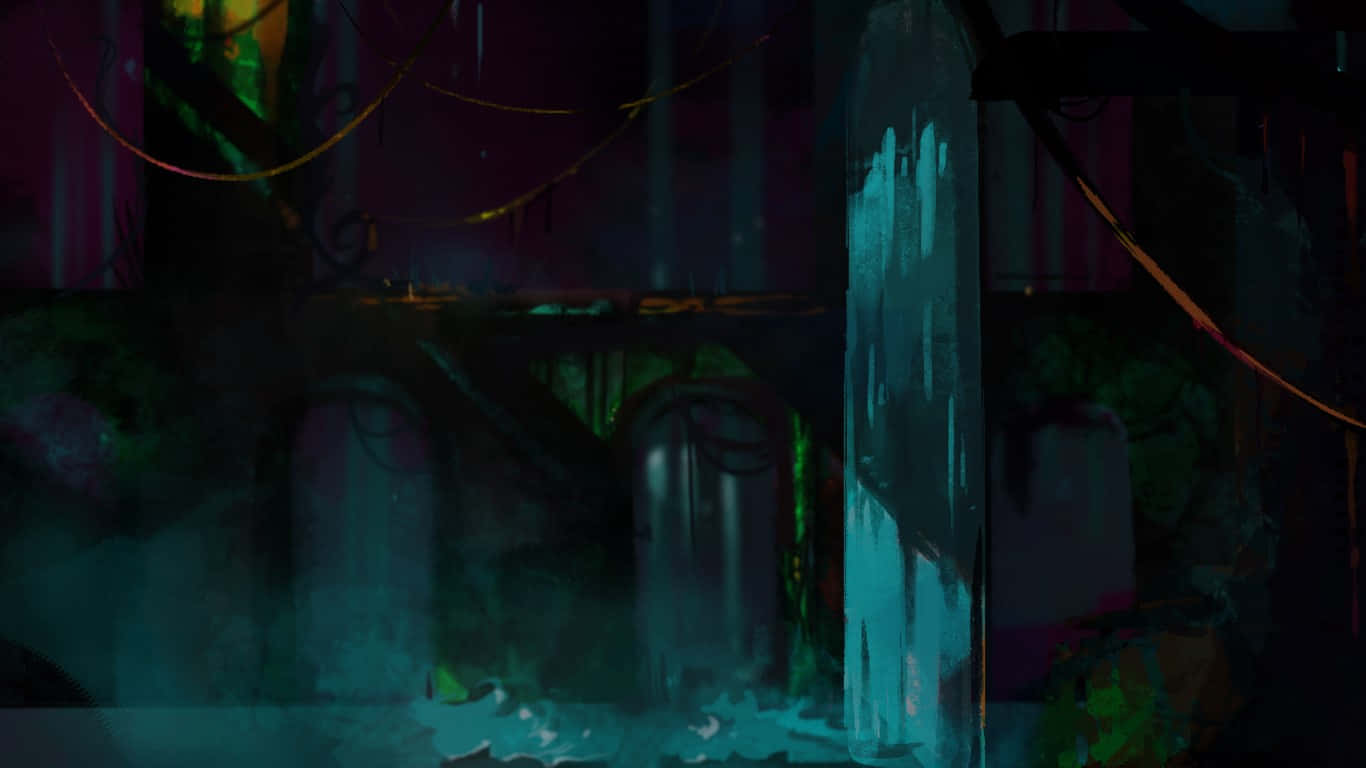 Rain World_ Mysterious Underground Background