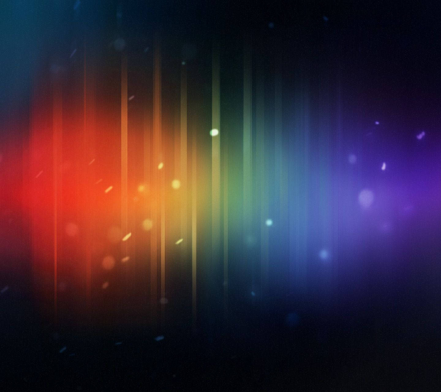 Rainbow Android Jelly Bean Background