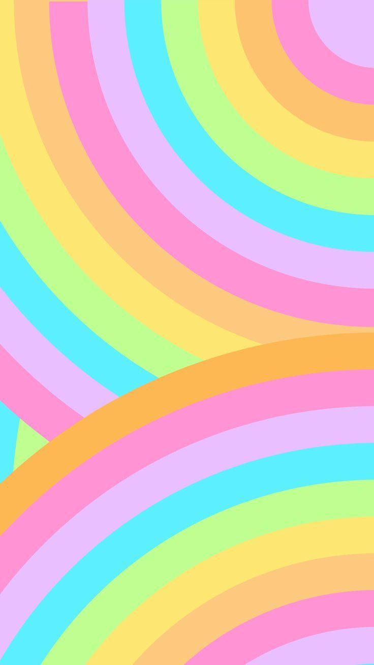 Rainbow Bright Background