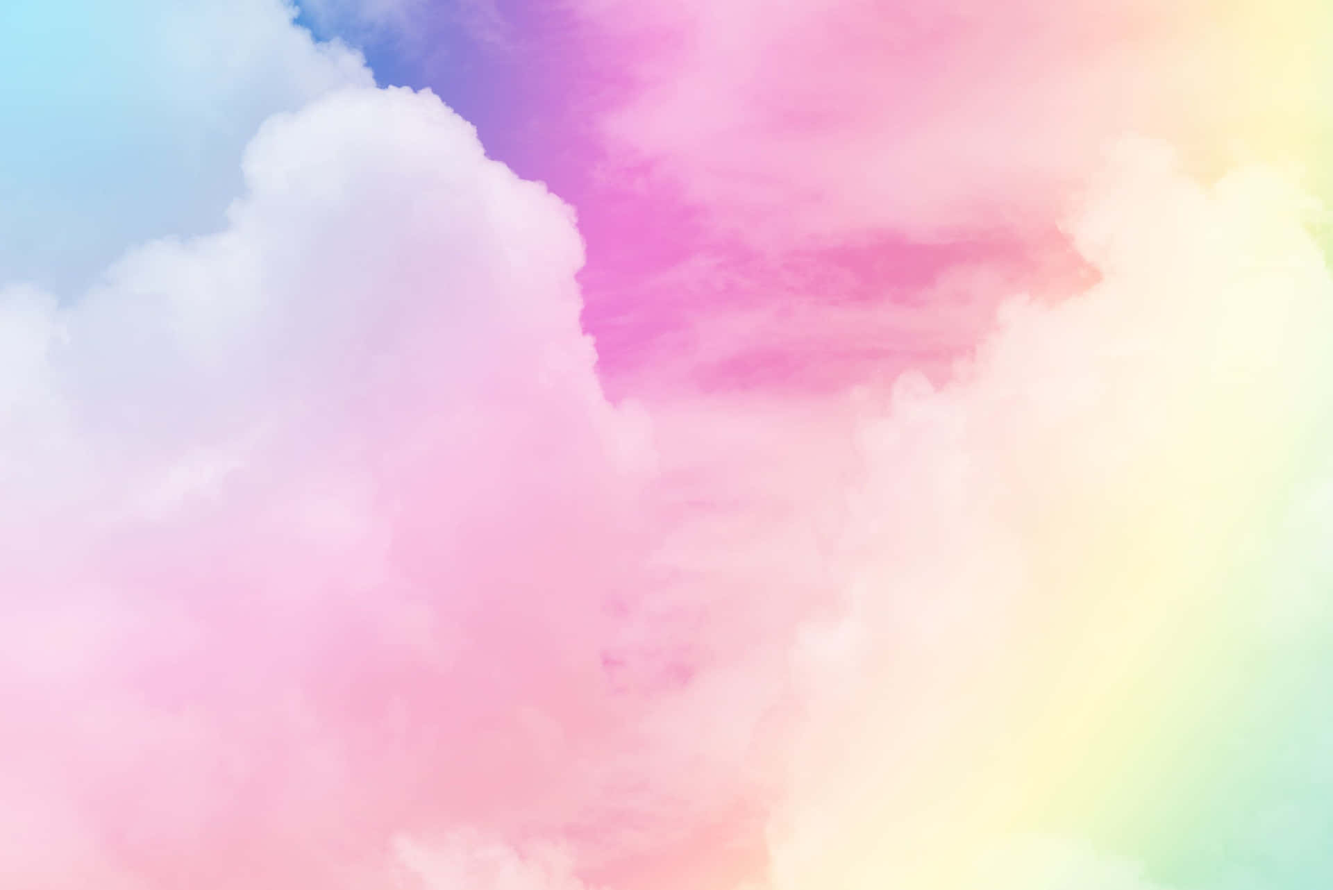 Rainbow Clouds Wallpaper - Hd Wallpapers