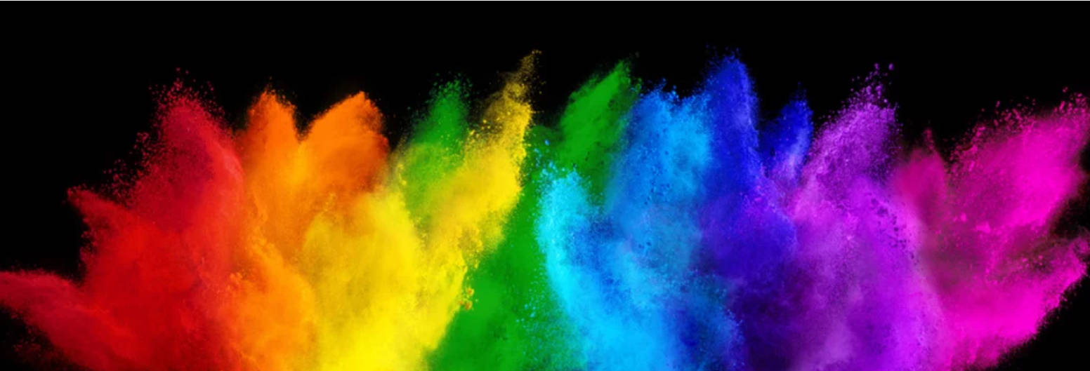 Rainbow Dark Color Background