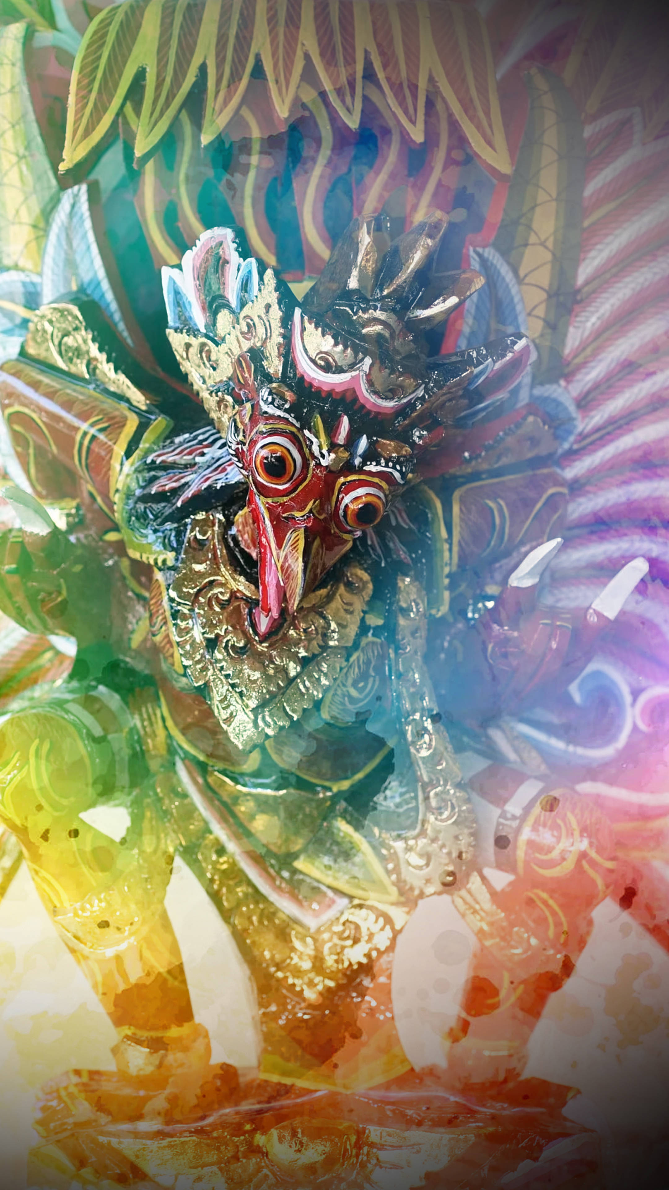 Rainbow Garuda