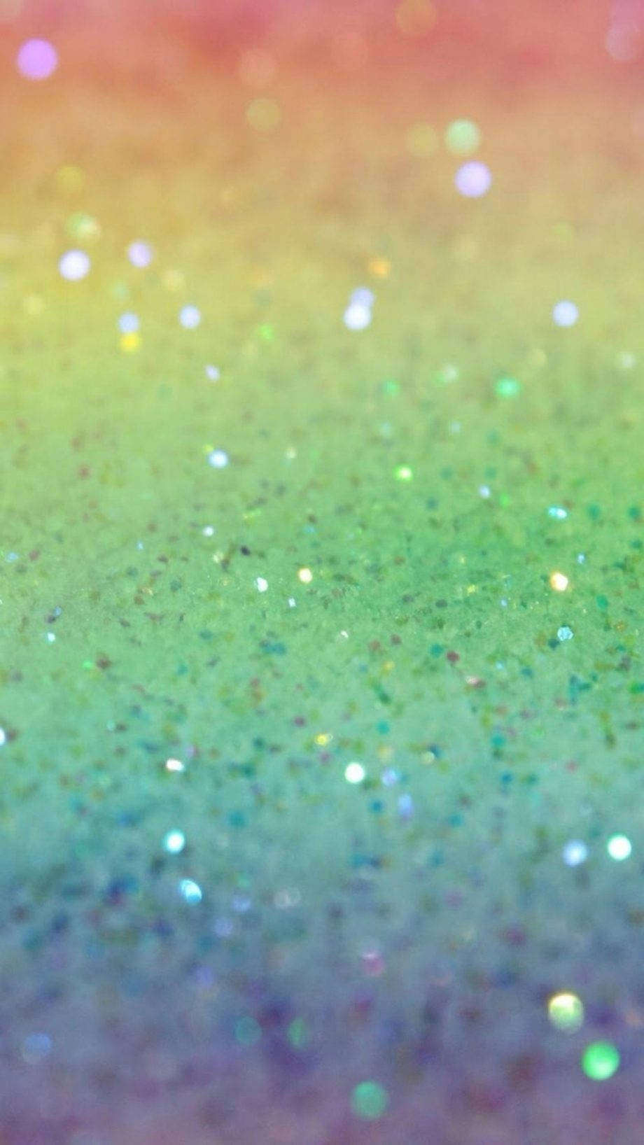 Rainbow Glitter Sparkle Iphone Background