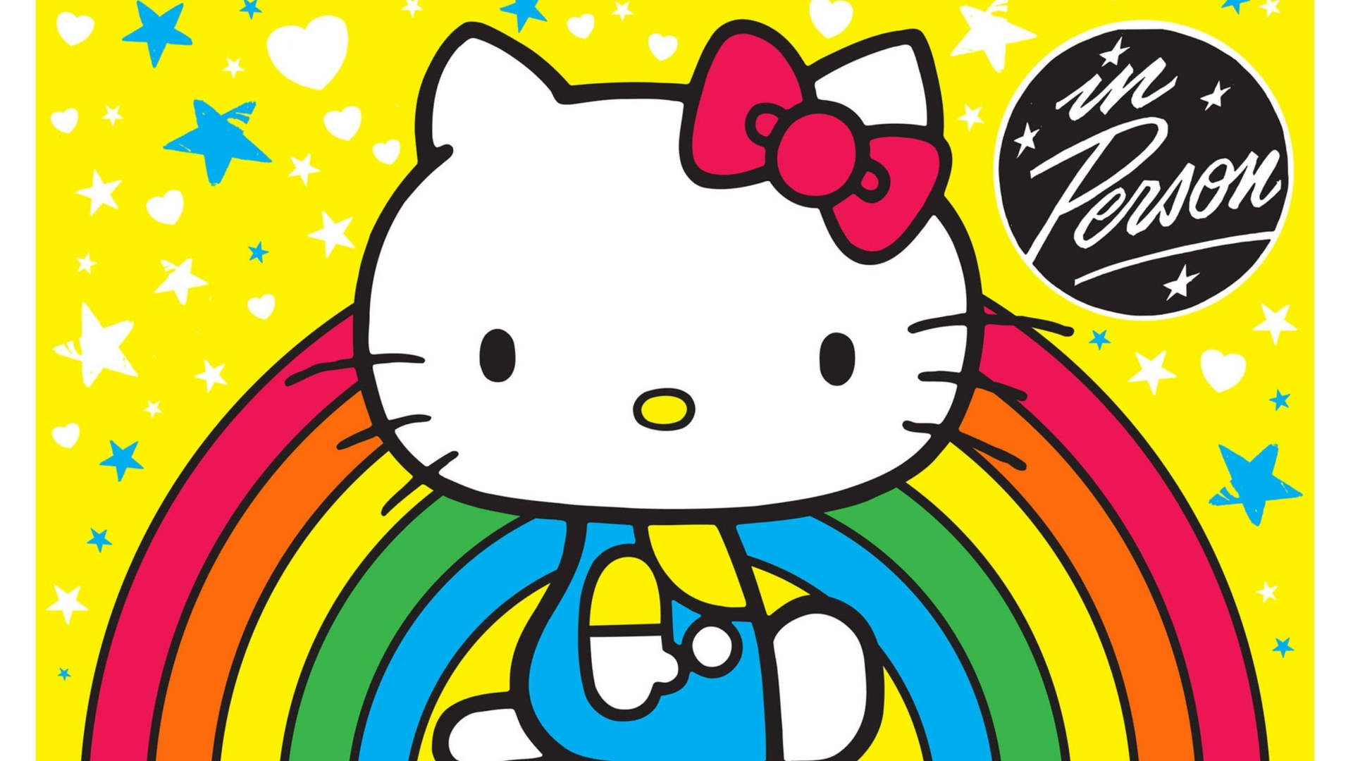 Rainbow Hello Kitty Desktop