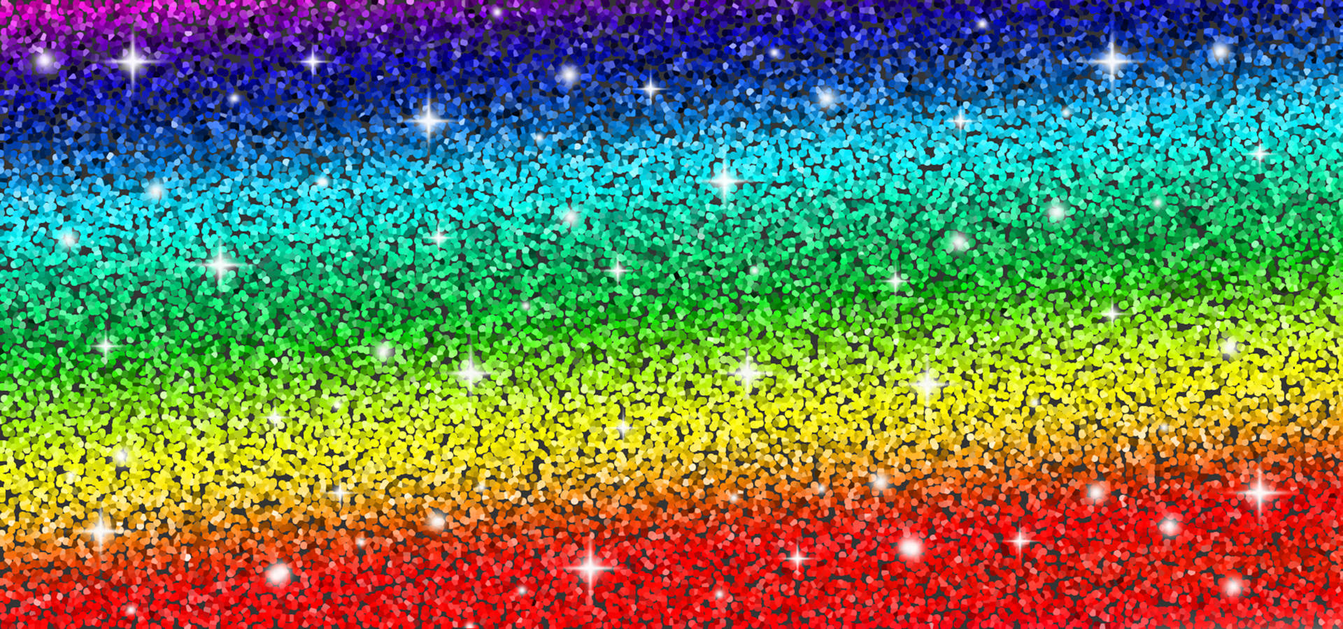 Rainbow Holographic Seamless Pattern