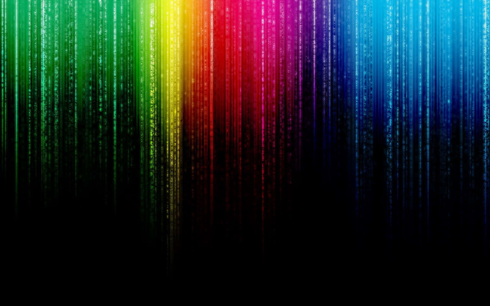 Rainbow Matrix Background Background