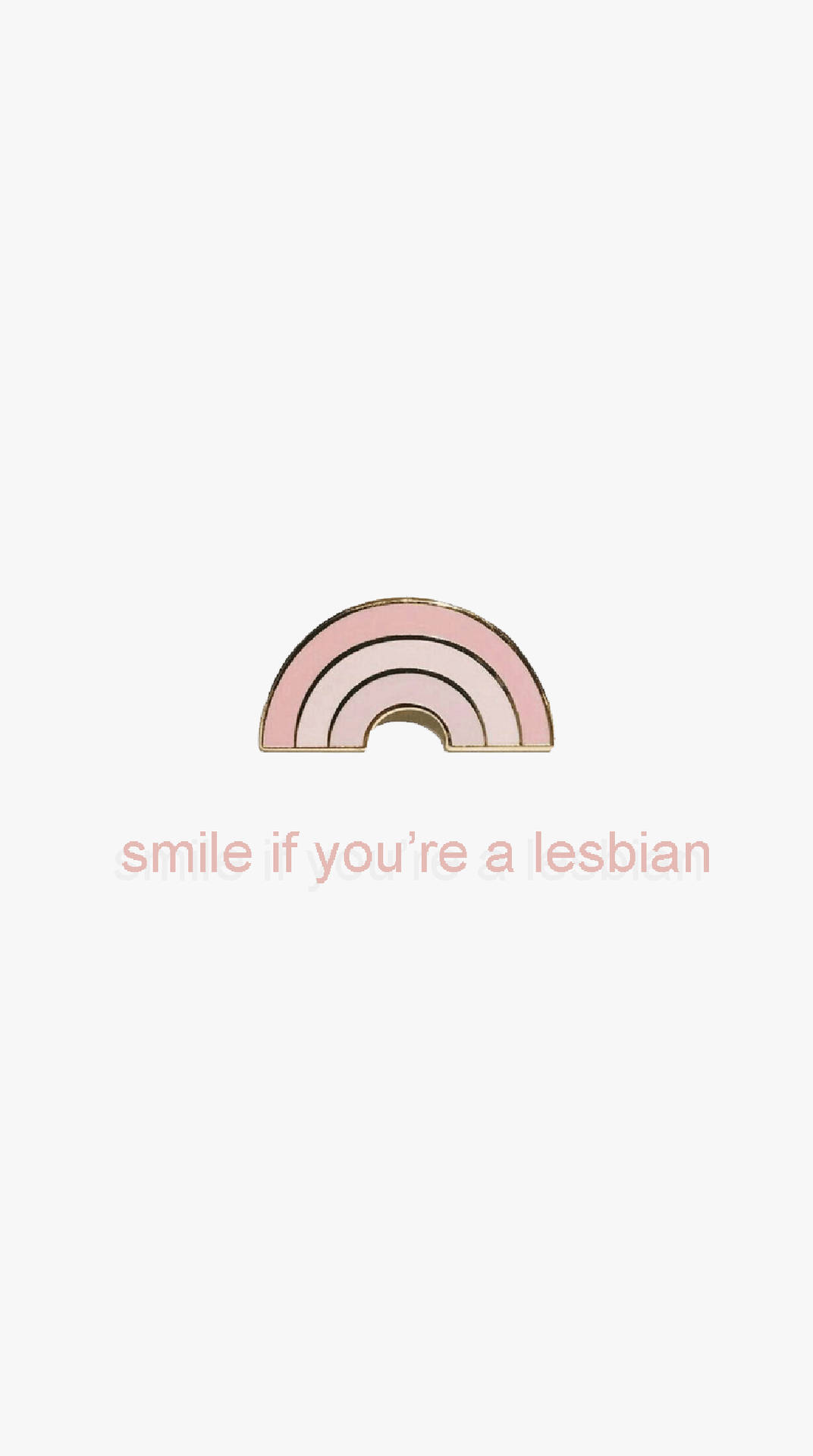 Rainbow Minimalist Lesbian Aesthetic