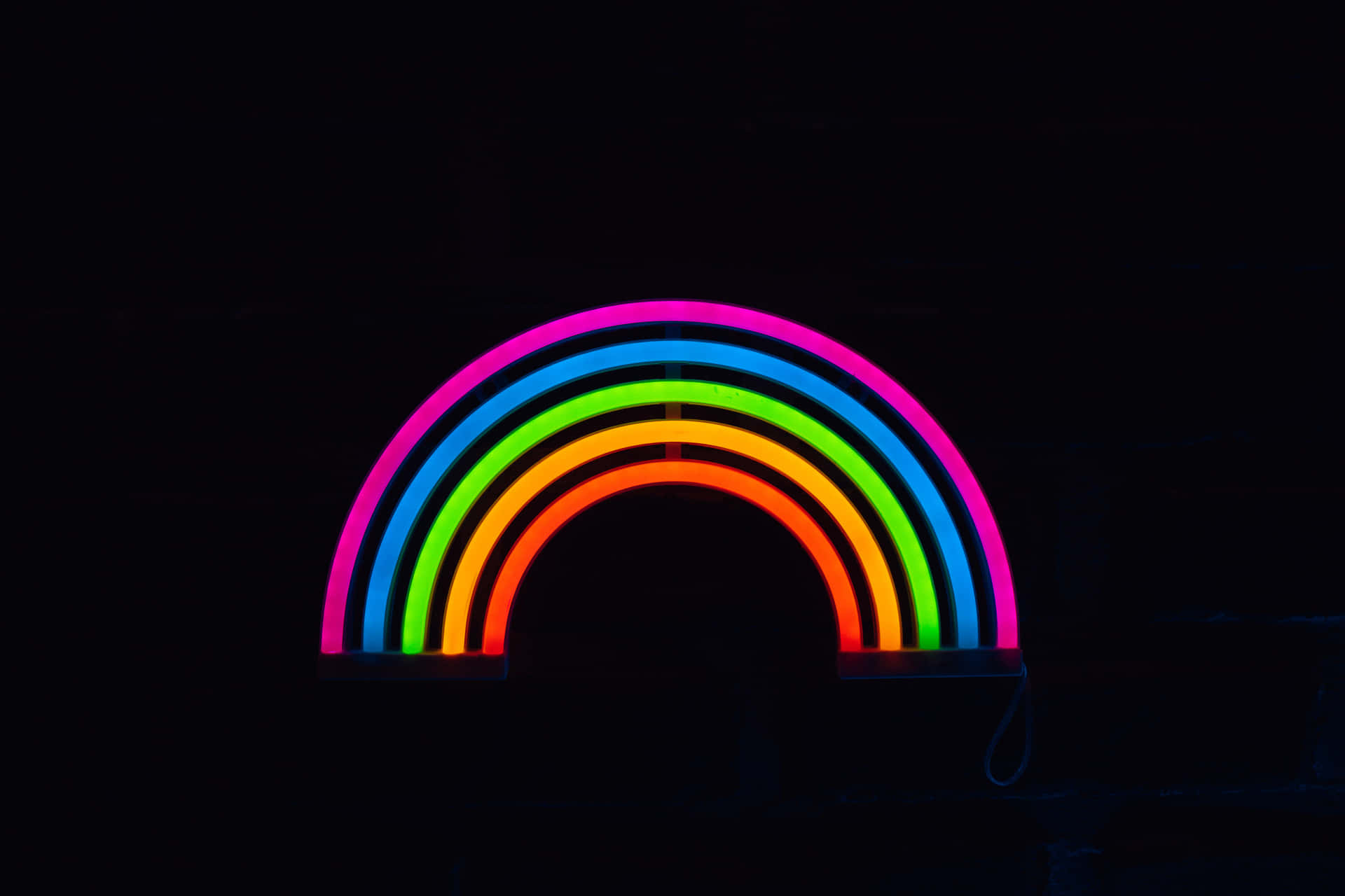 Rainbow Neon Aesthetic 6435 X 4290 Background