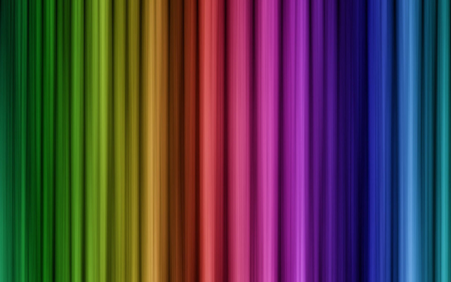 Rainbow Of Vertical Lines