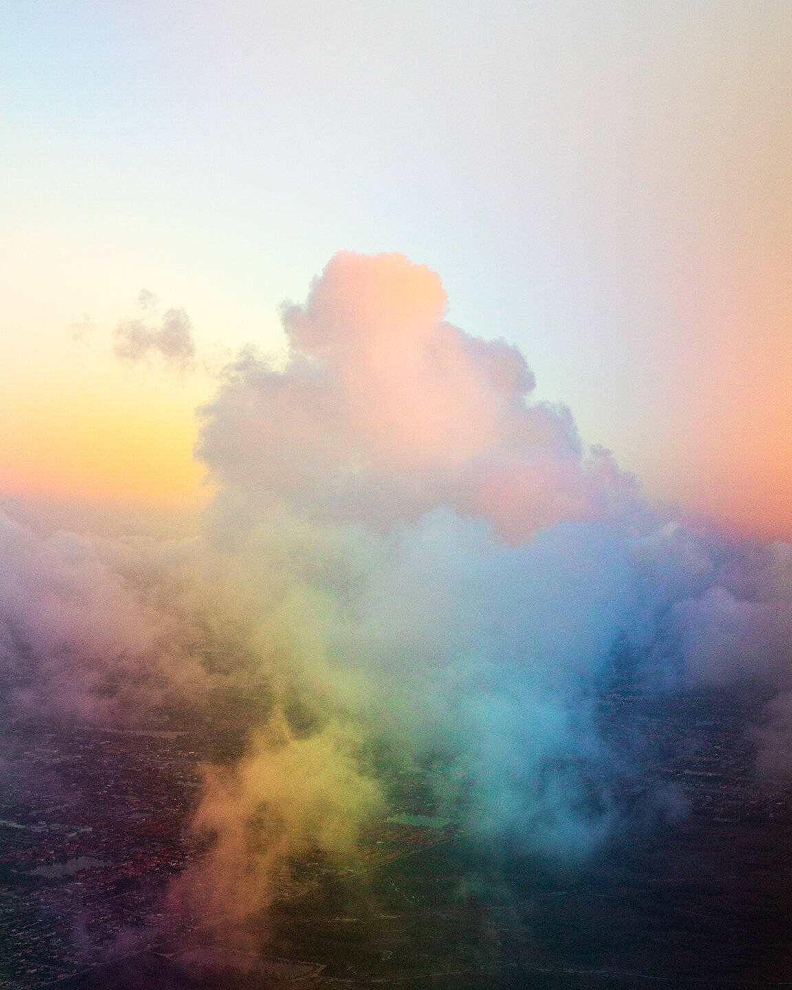 Rainbow Psychedelic Cloud