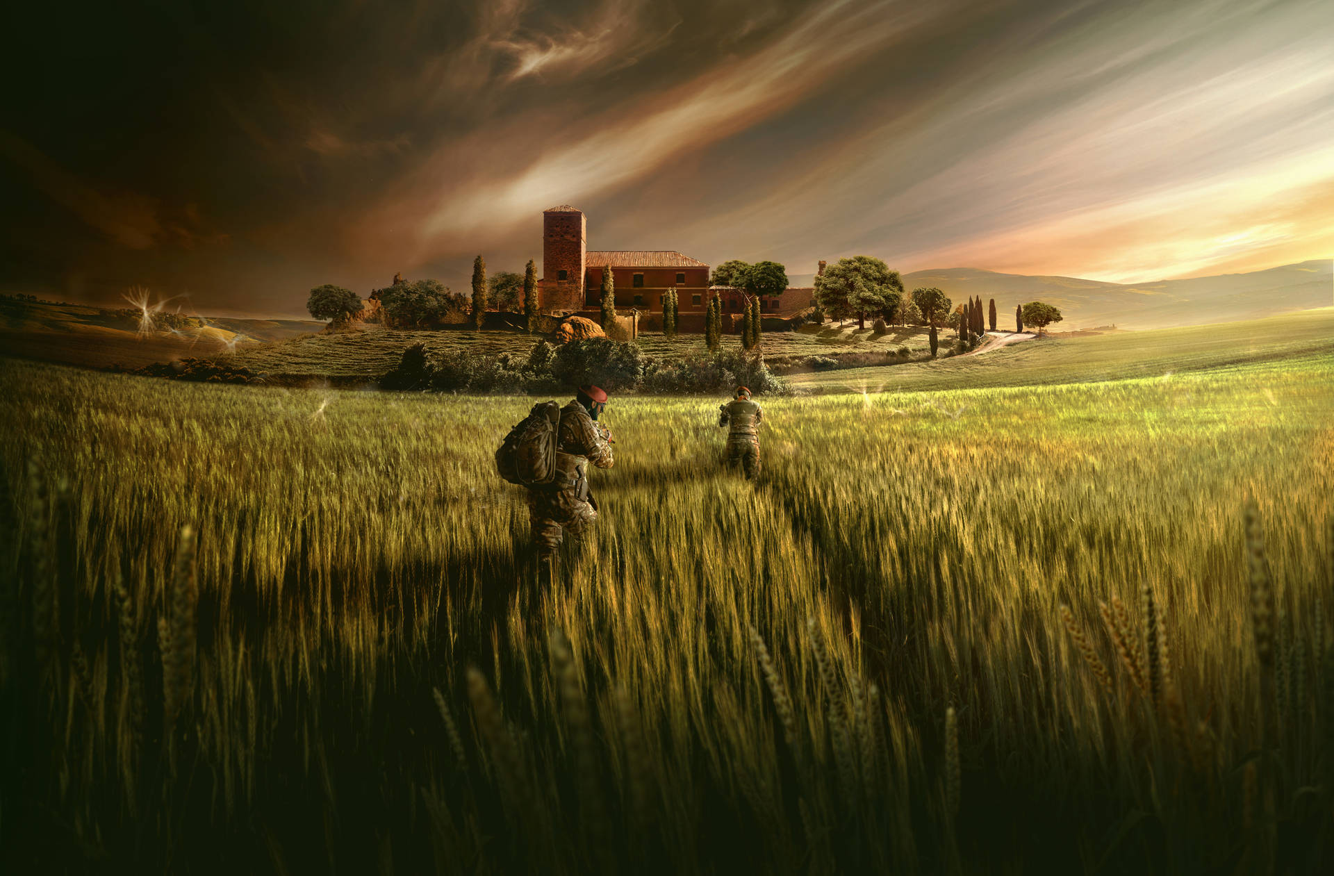 Rainbow Six Farmland Background