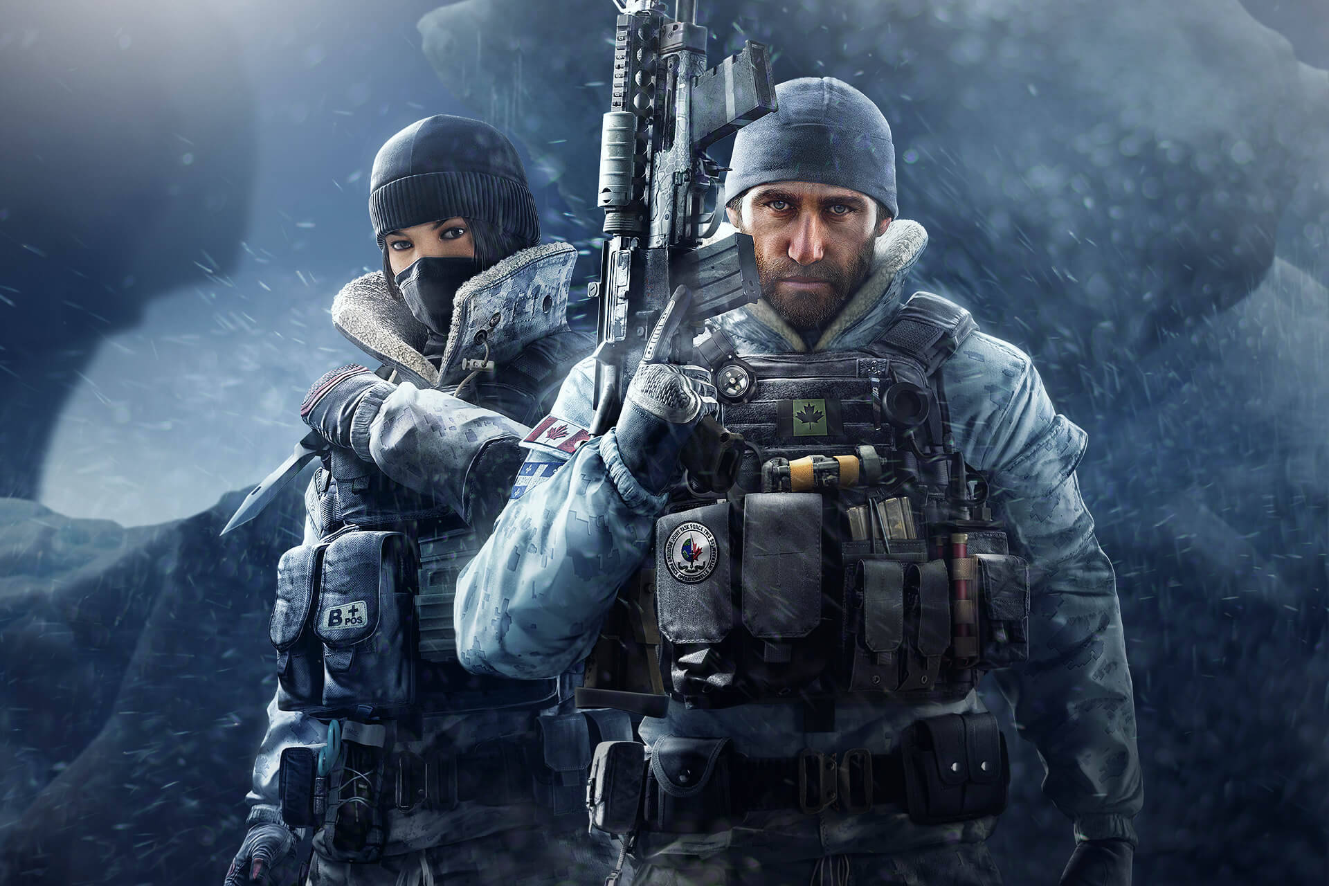 Rainbow Six Frost And Buck Background