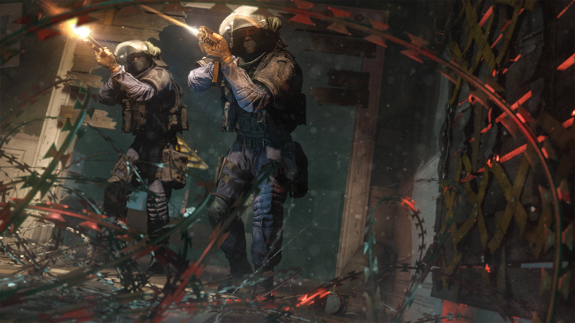 Rainbow Six Guns Blazing Background