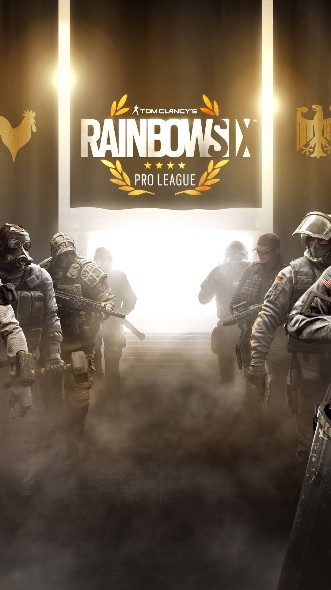 Rainbow Six Siege Pro League Iphone Background