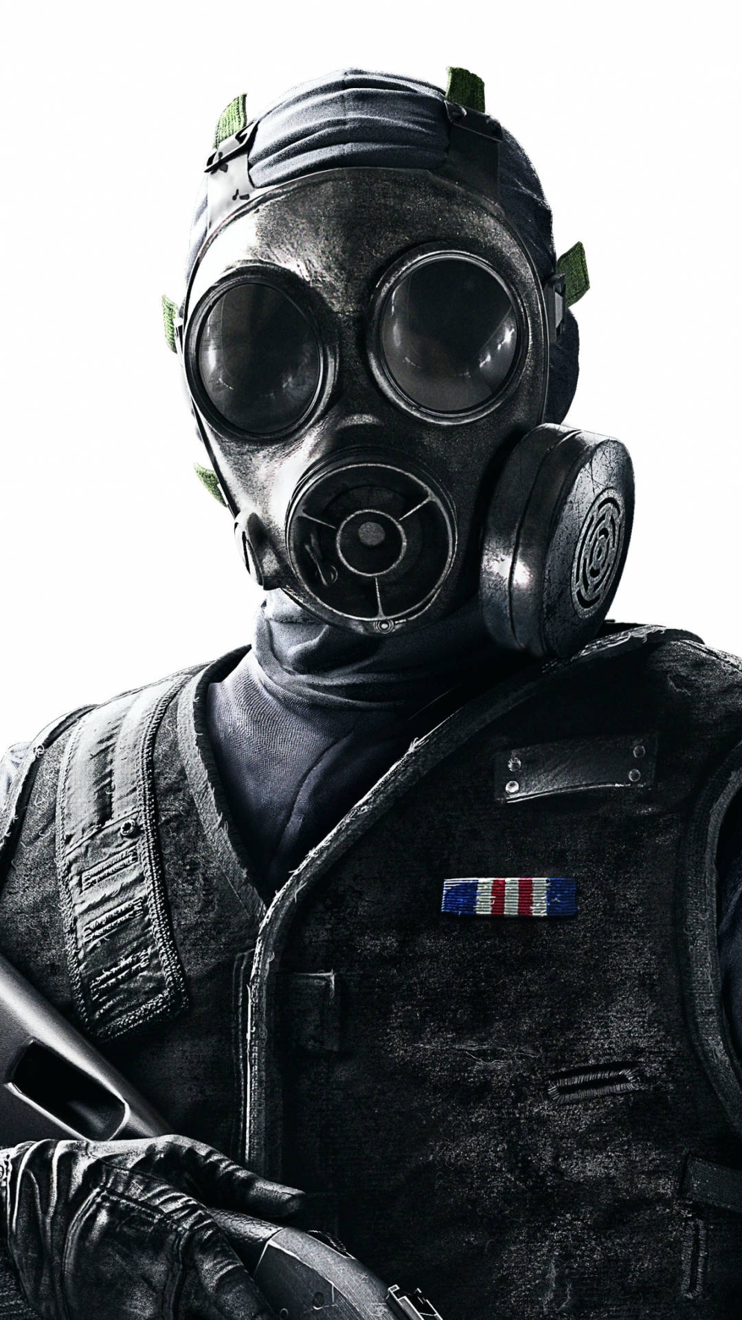 Rainbow Six Siege Thatcher Gas Mask Iphone Background