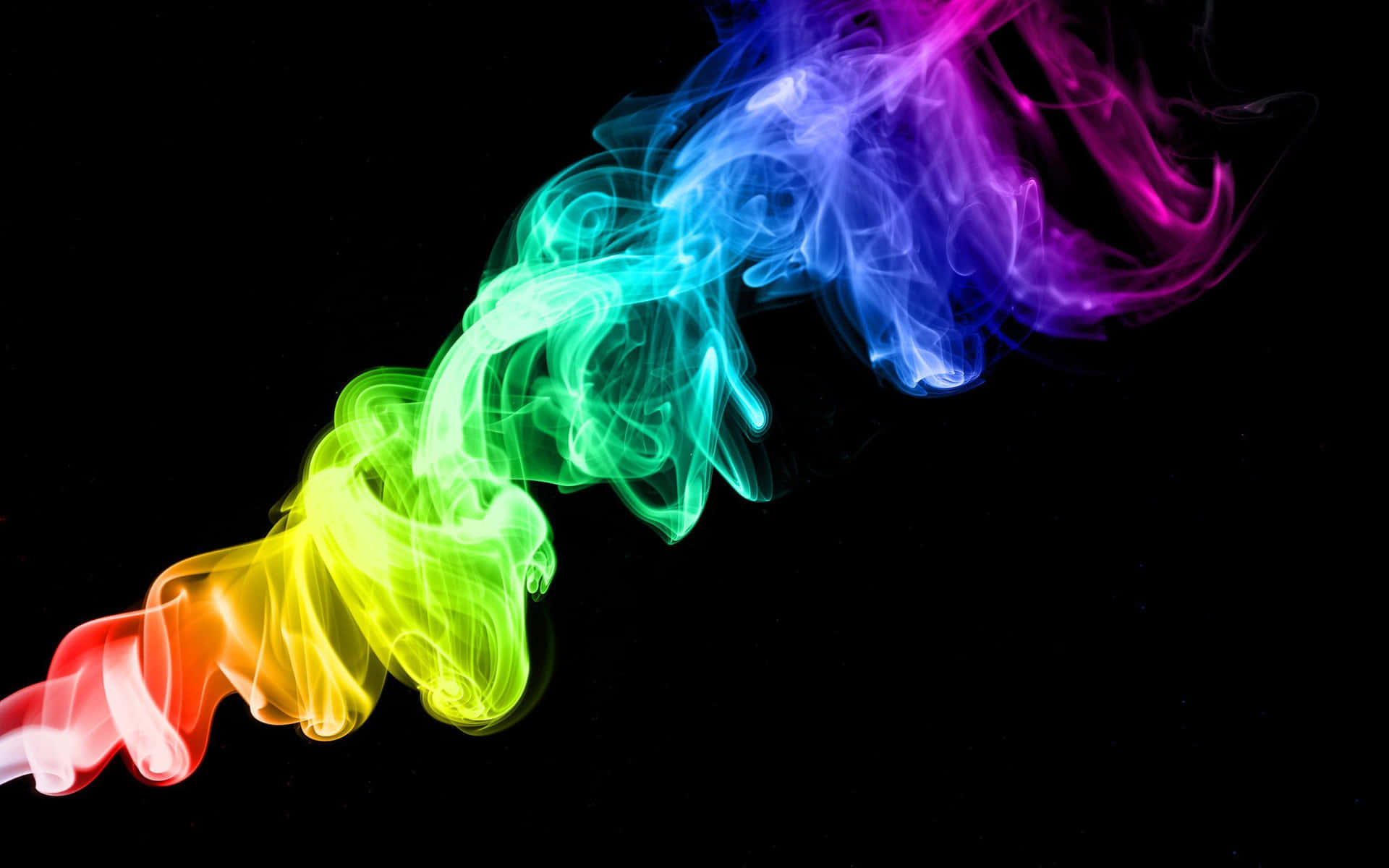 Rainbow Smoke Wallpapers Hd Background