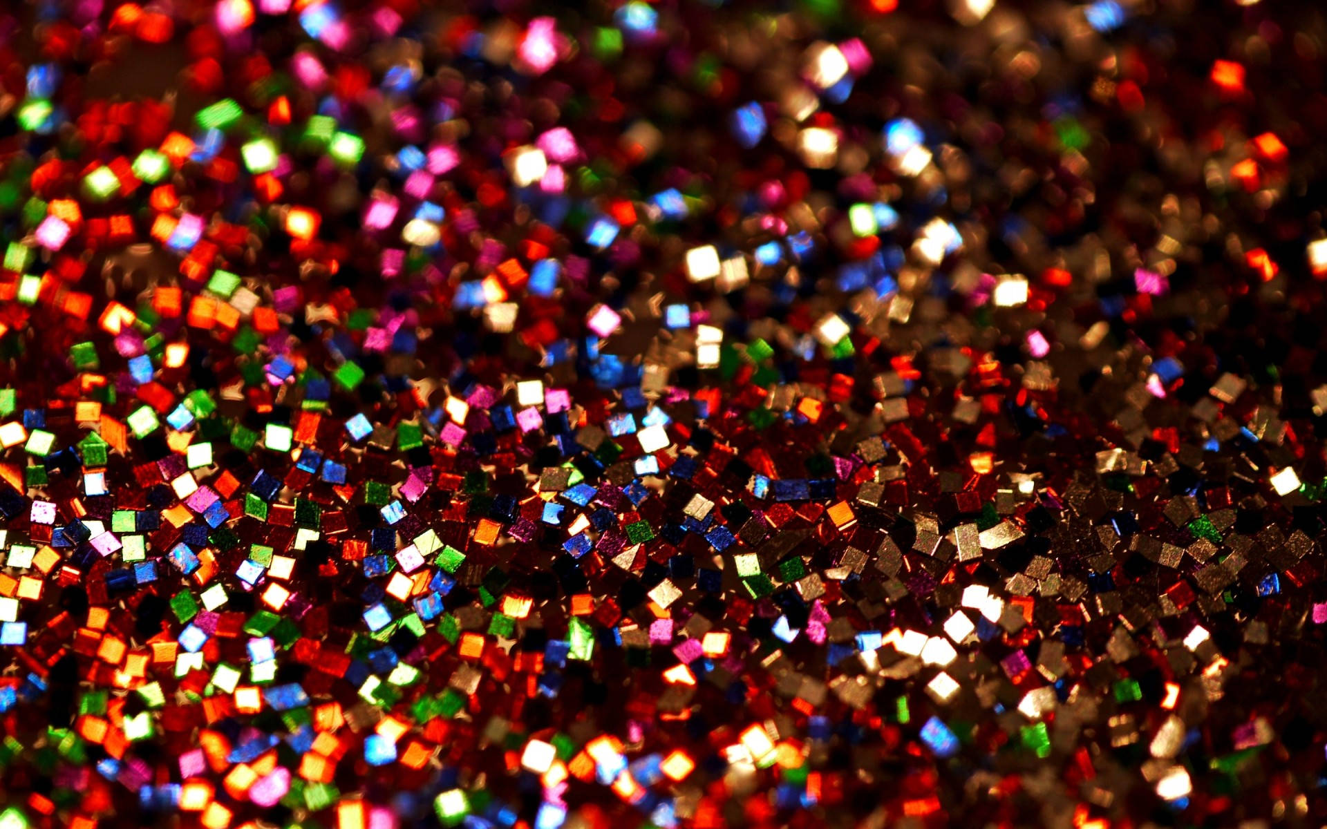 Rainbow Sparkle Beads Background