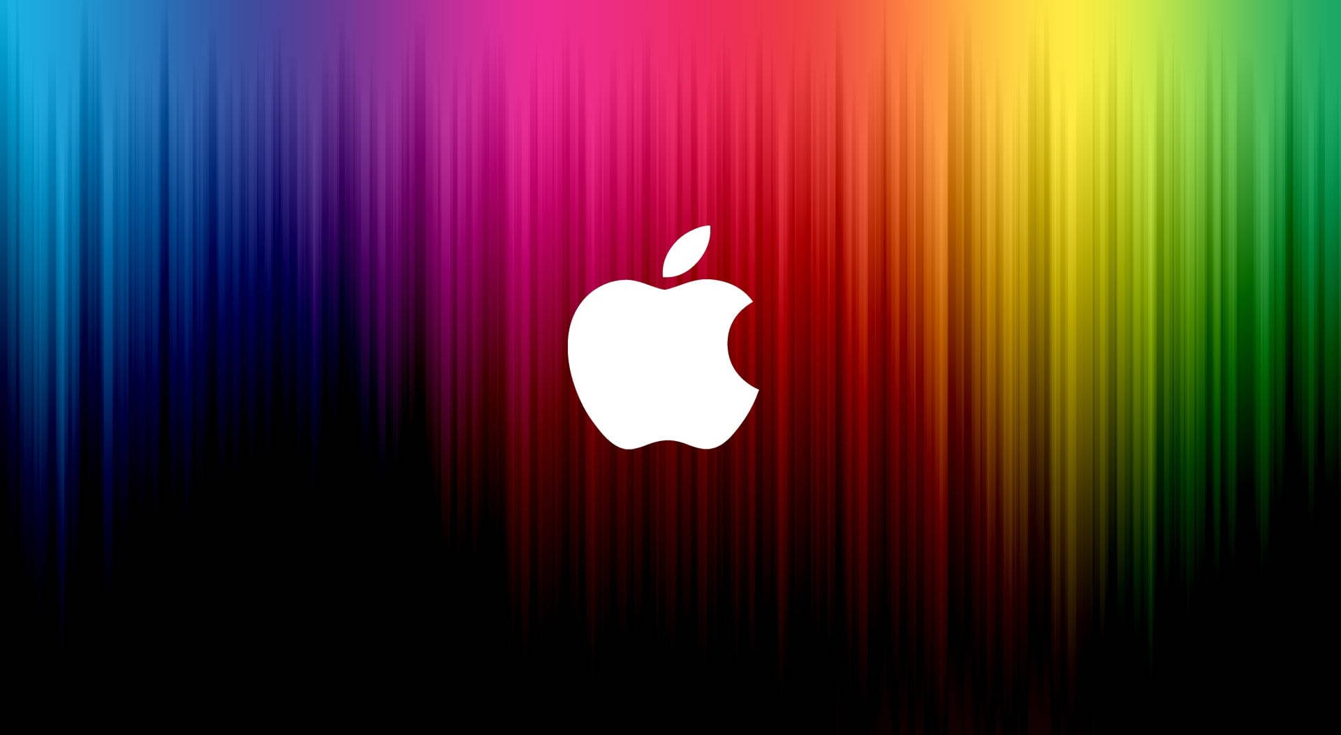 Rainbow Stripes Macbook Air Background