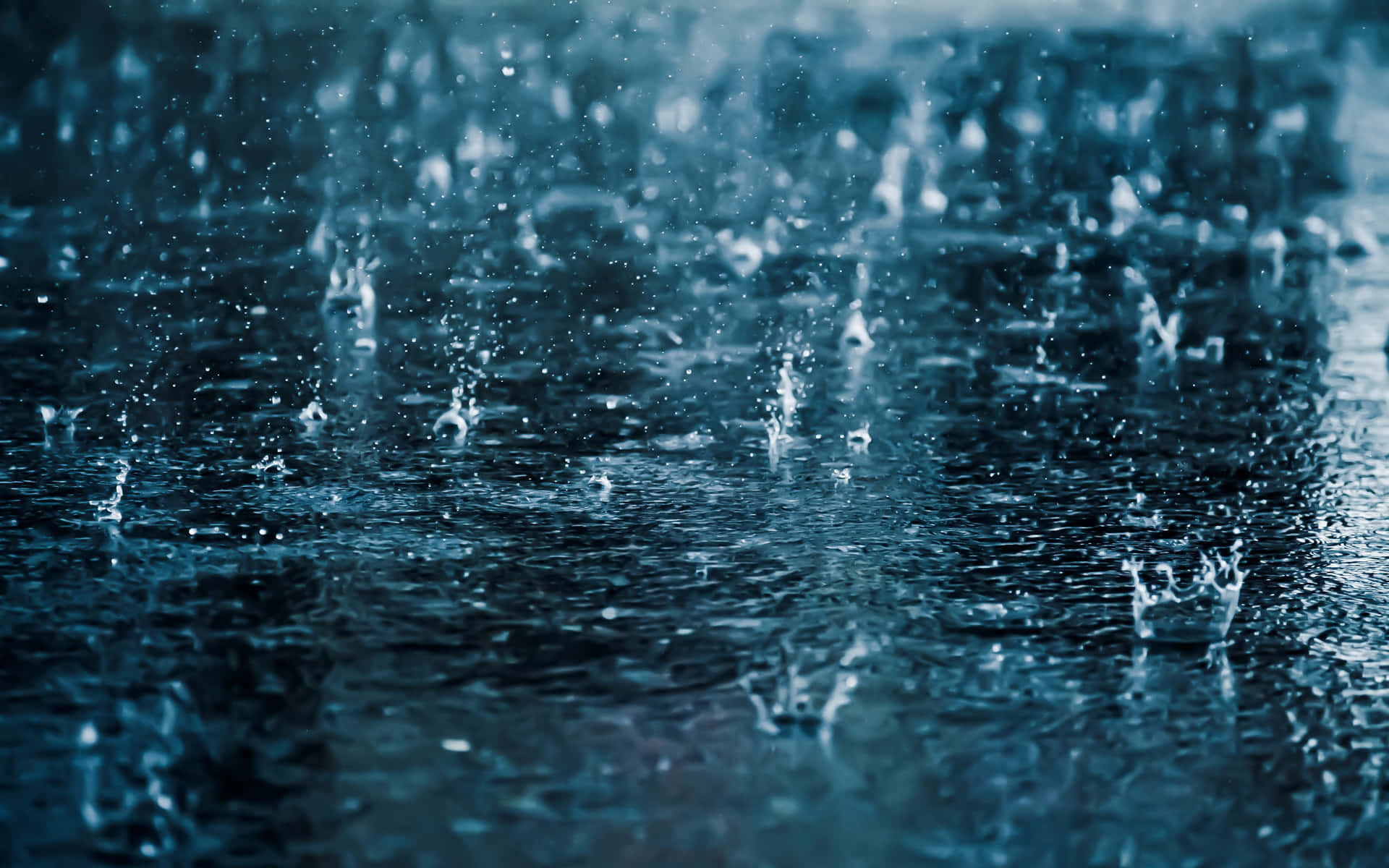 Raindrops_ Impact_on_ Water_ Surface_ H D Background