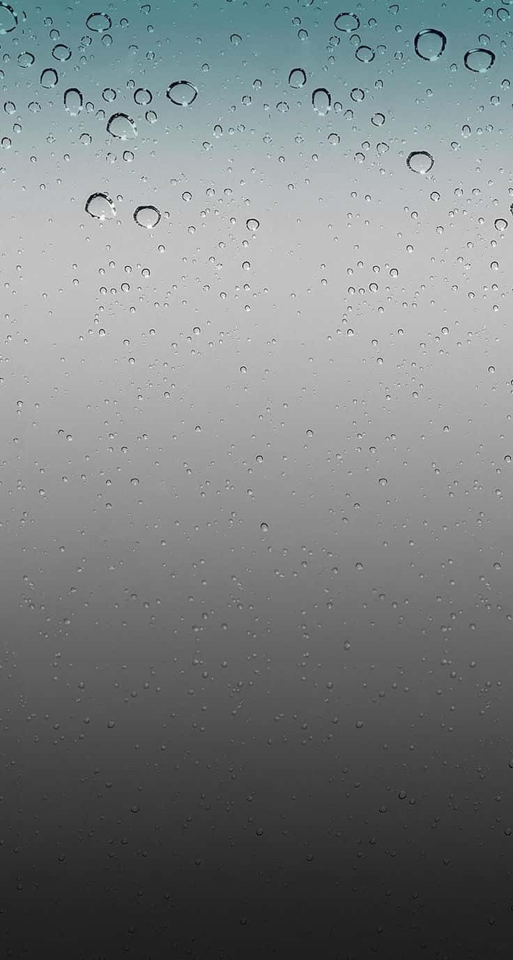 Raindropson Glass Gradient Background Background