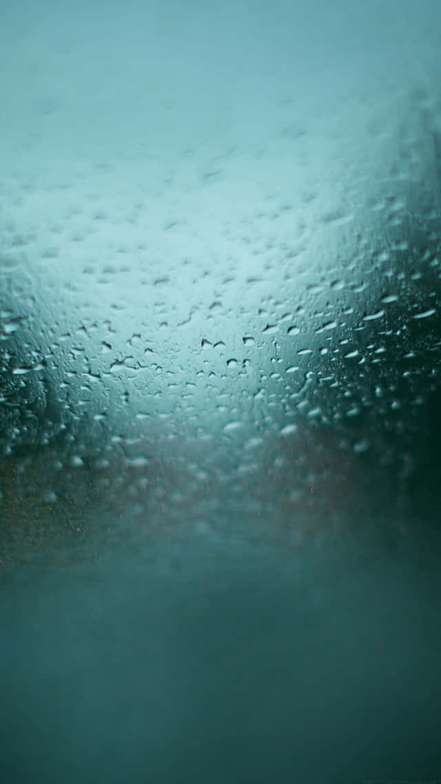 Raindropson Glass Texture Background