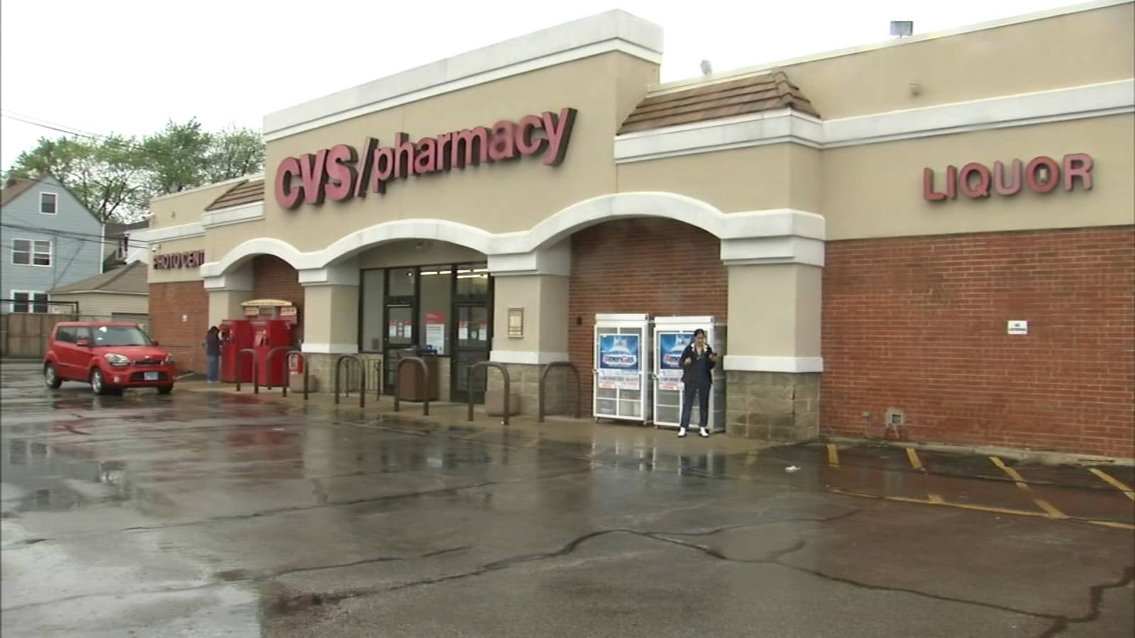 Rainy Day At Cvs Pharmacy