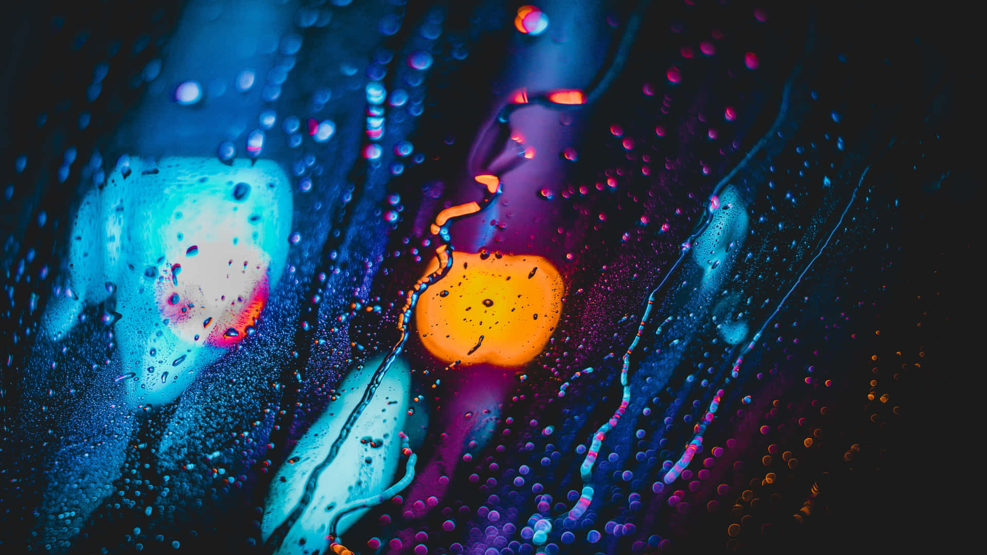 Rainy Days Bring Magic Moments Background