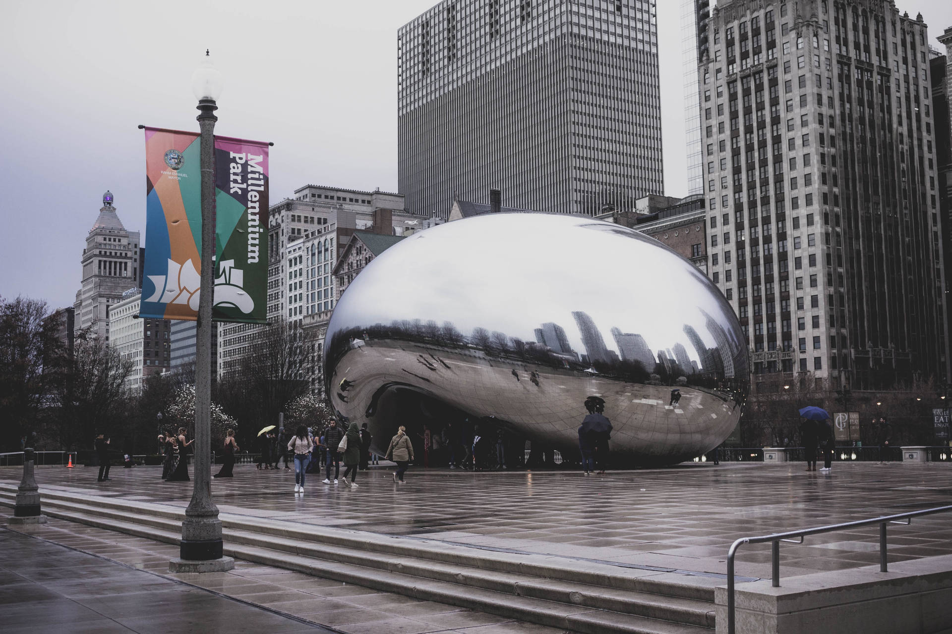 Rainy The Bean Chicago