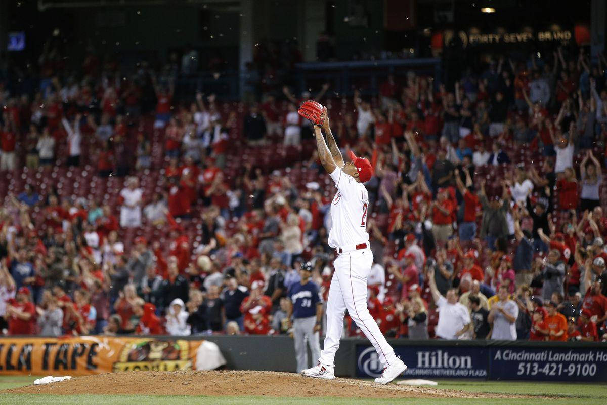 Raisel Iglesias Cheers