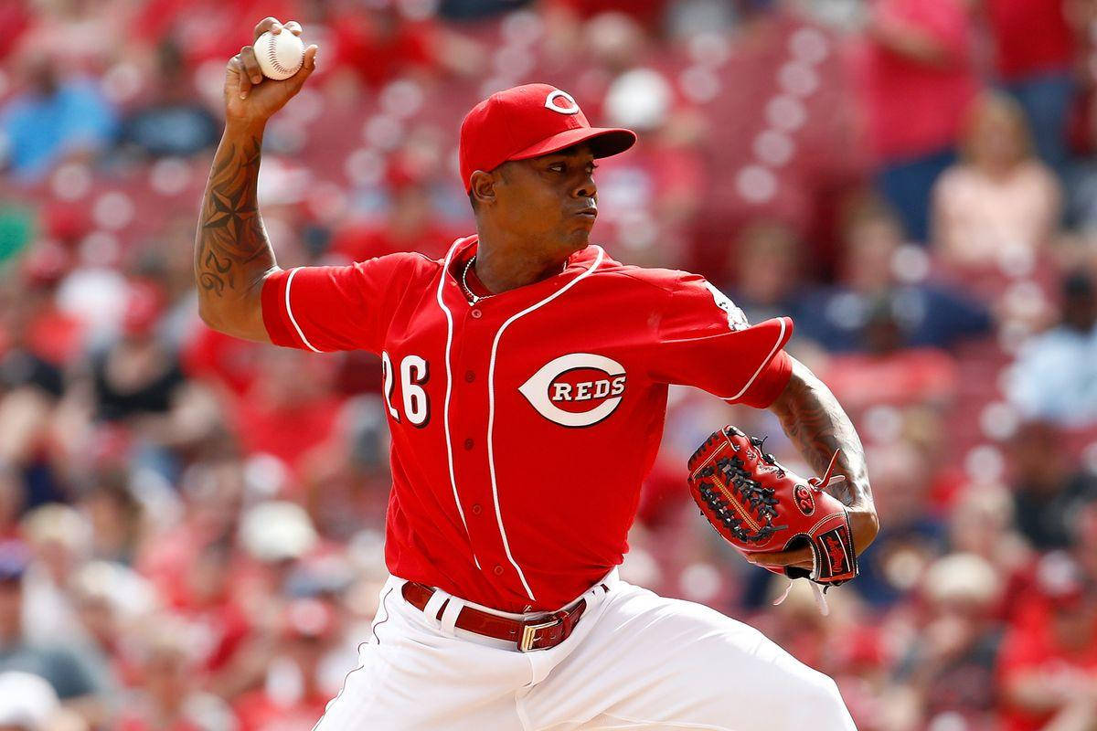 Raisel Iglesias Classic Uniform Background