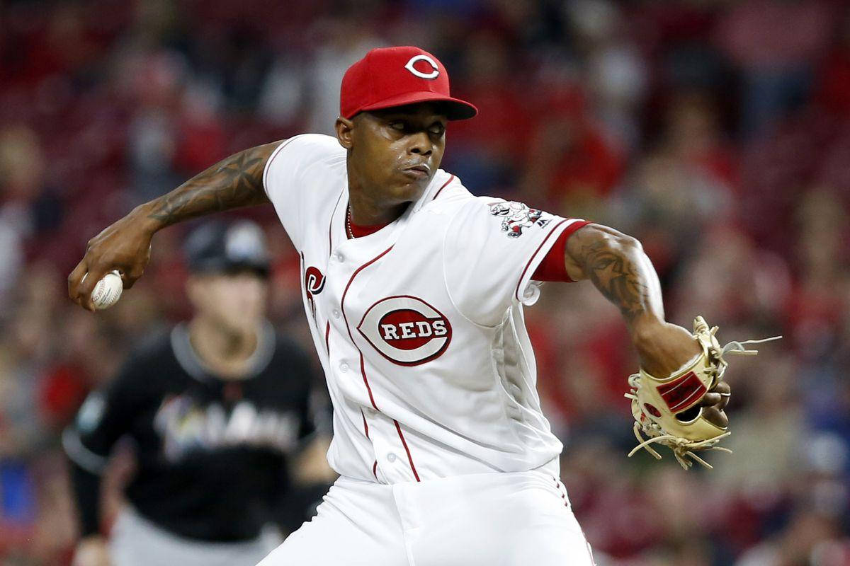 Raisel Iglesias Power Throw Background