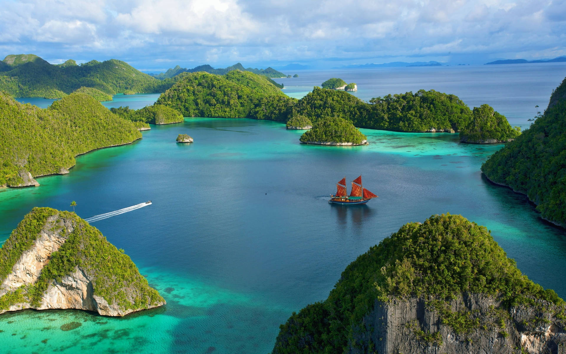 Raja Ampat Indonesia Tropical Desktop