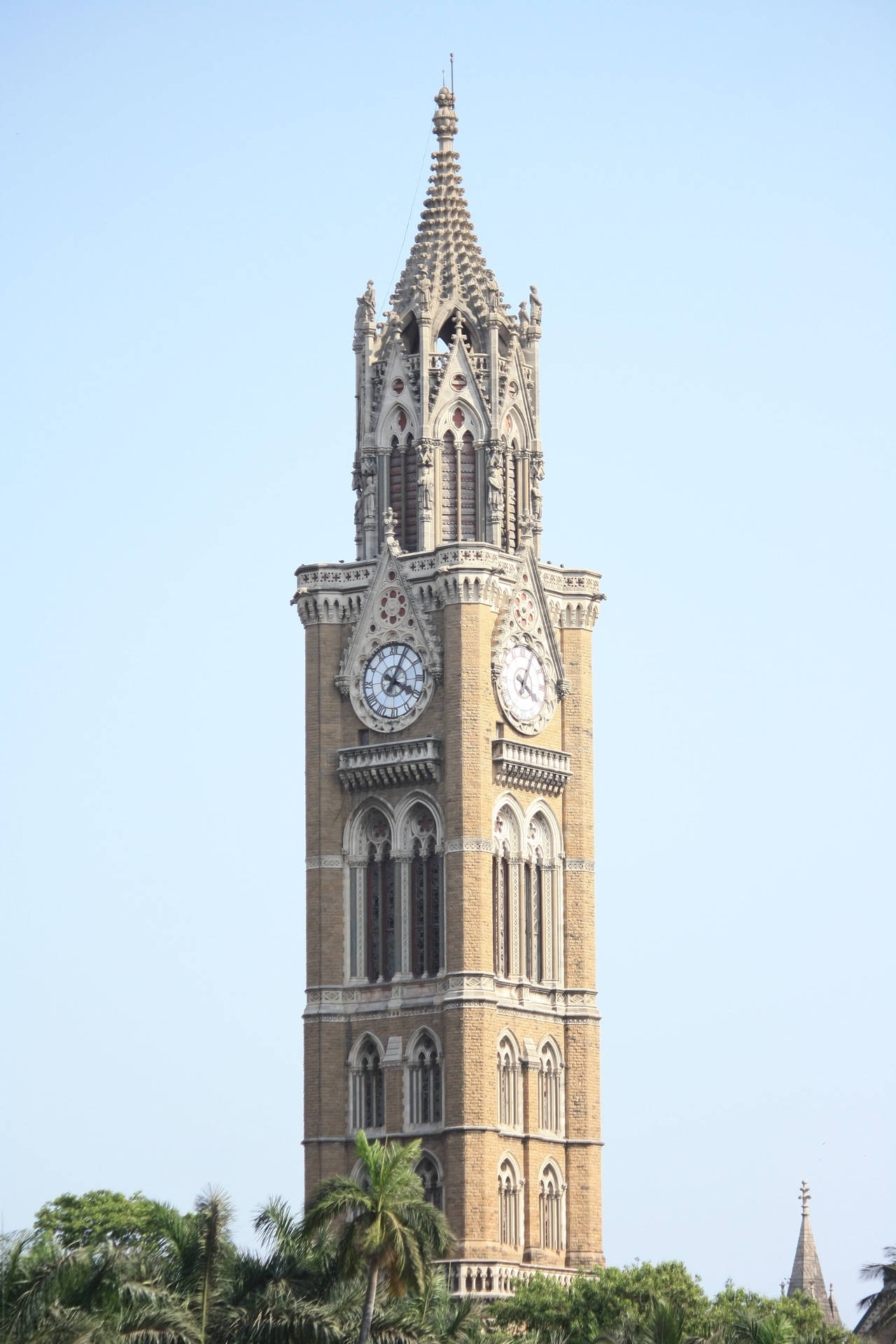 Rajabai Clock Tower Mumbai Background