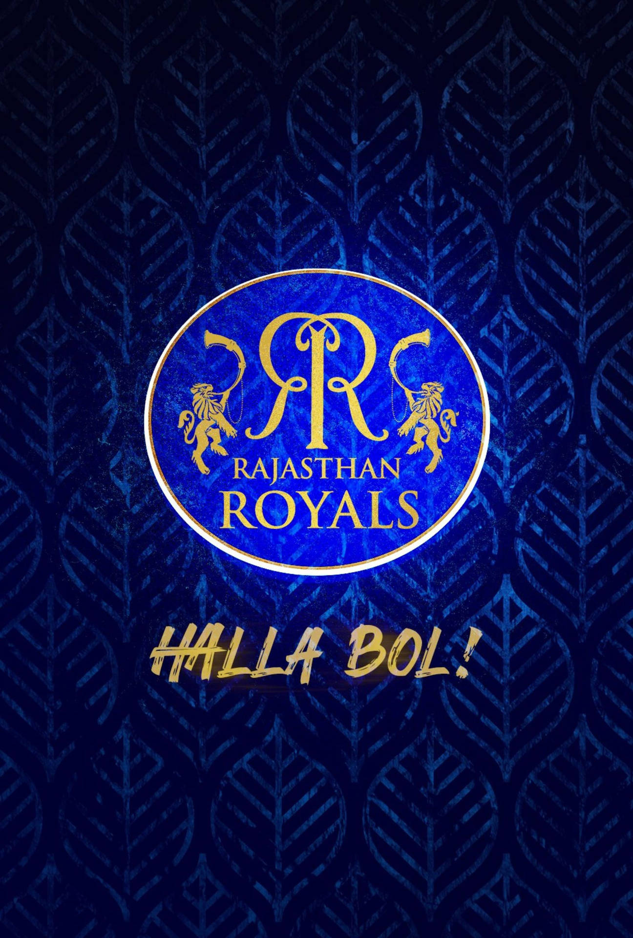 Rajasthan Royals Blue Background Background
