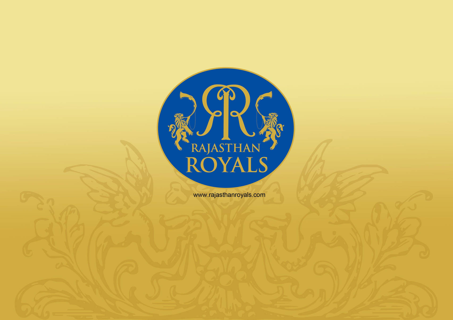 Rajasthan Royals Yellow Background Background