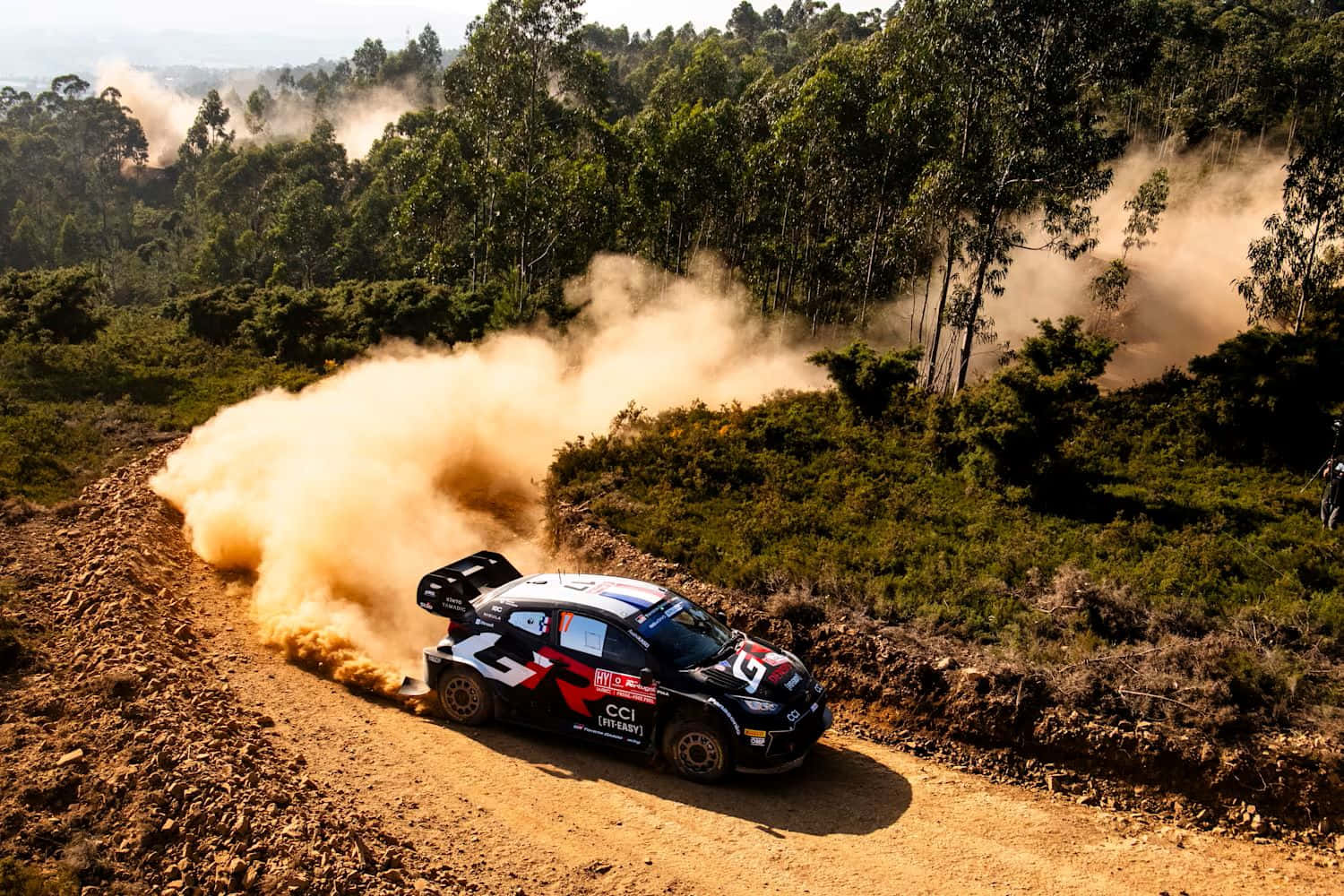 Rally_ Car_ Dusty_ Trail_ Speed Background